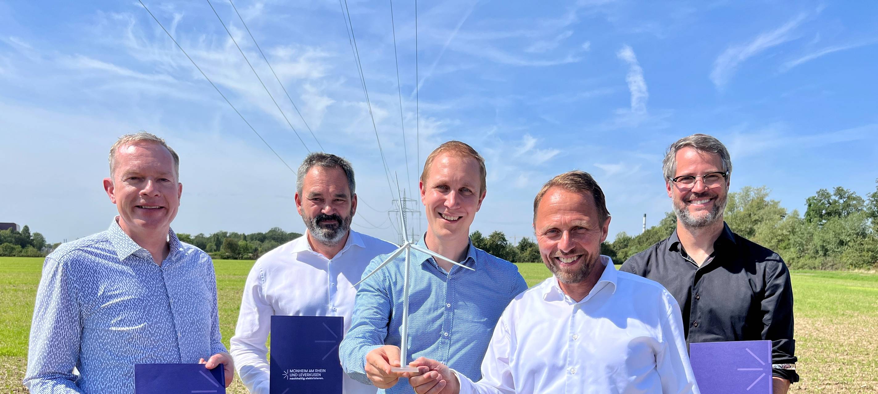 Monheim und Leverkusen planen gemeinsamen Windpark