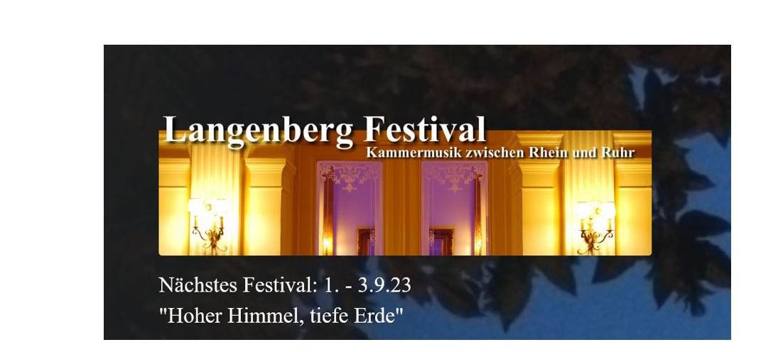 9. Langenberg Festival vom 01.-03.09.2023