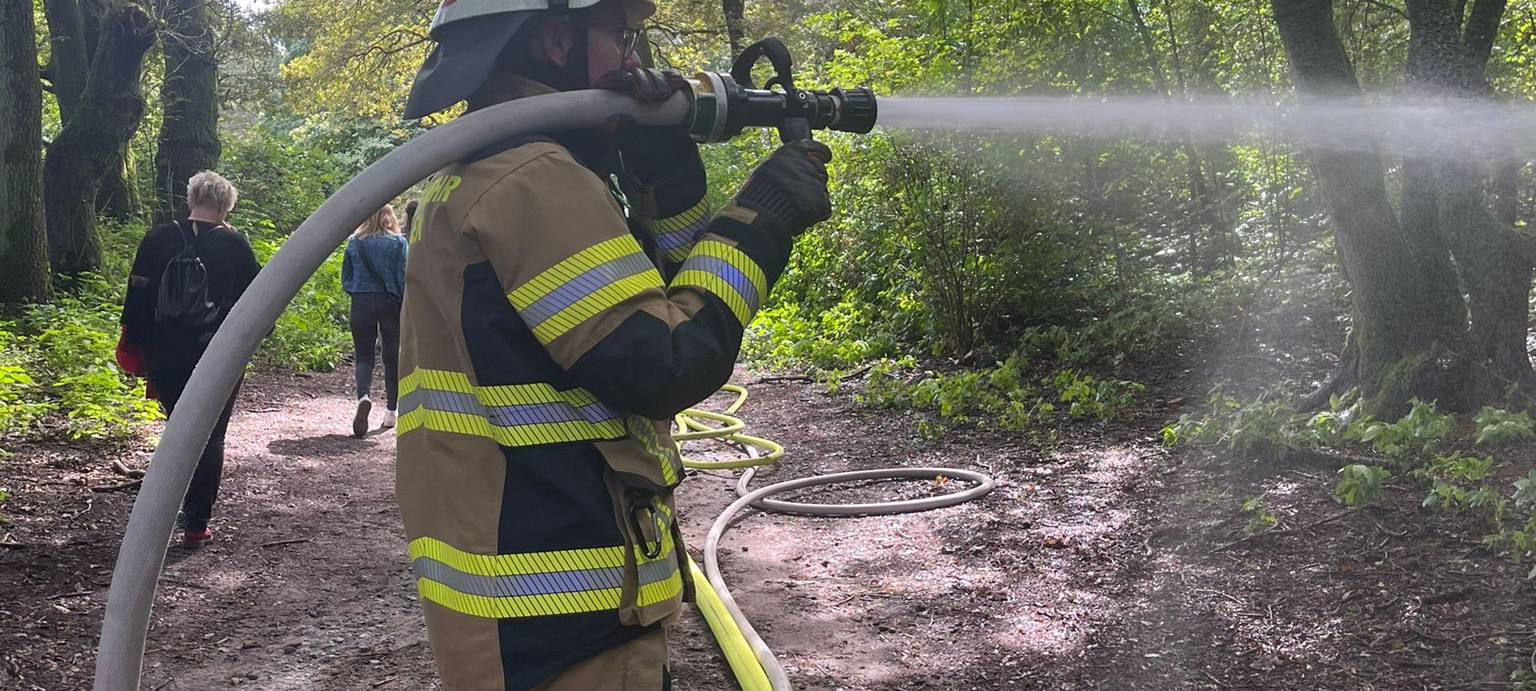 Großübung in Hilden