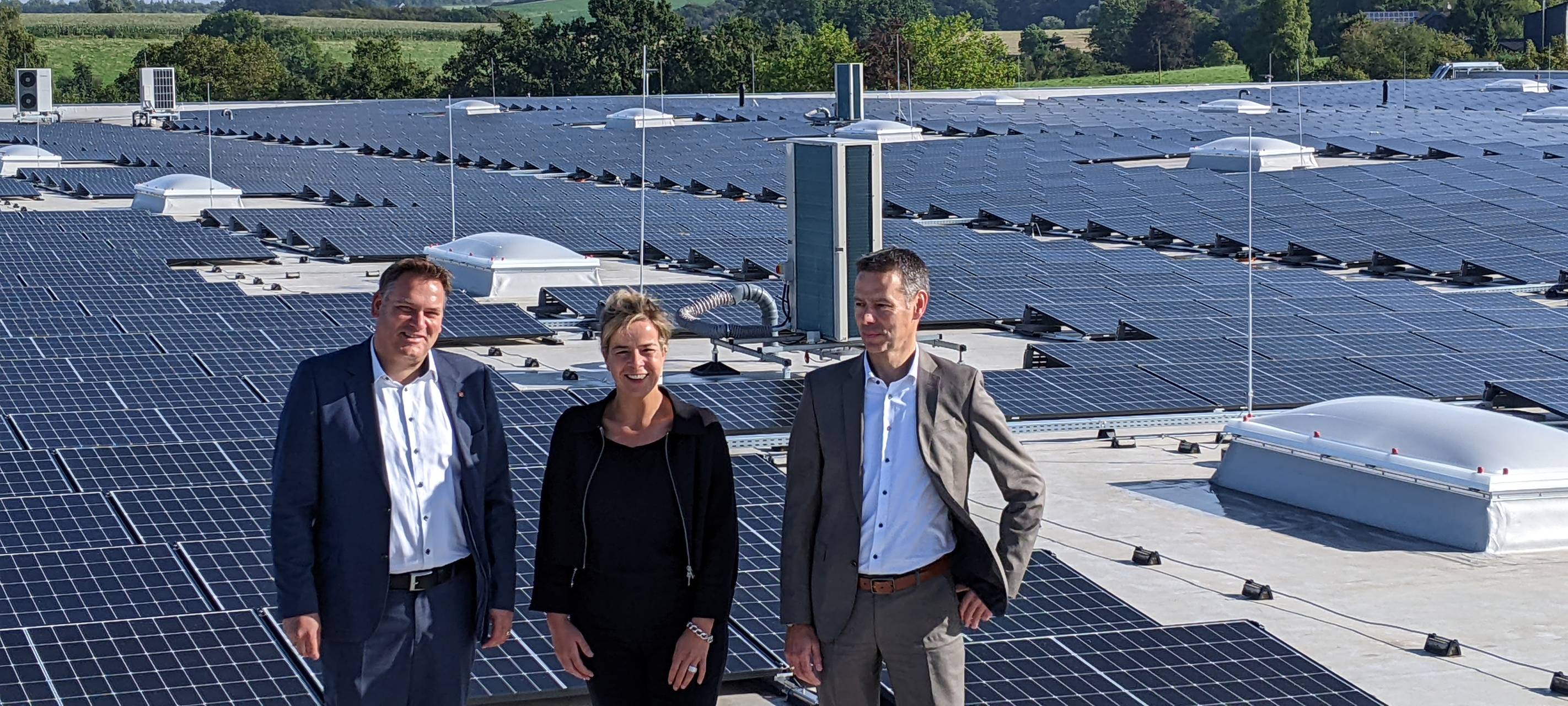 Neuer Solarpark in Wülfrath eingeweiht