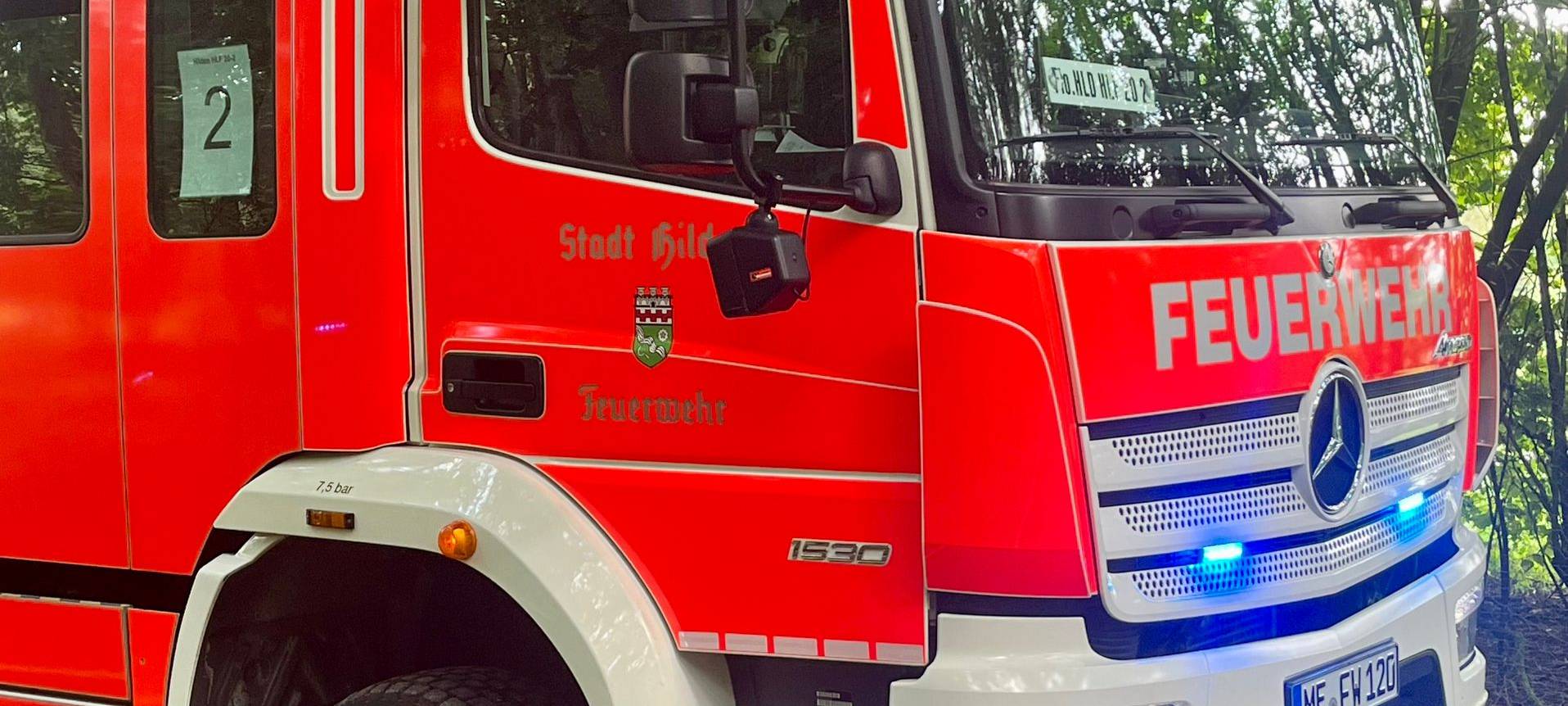 Feuer am Hildener Tierheim sorgt für Schockmoment