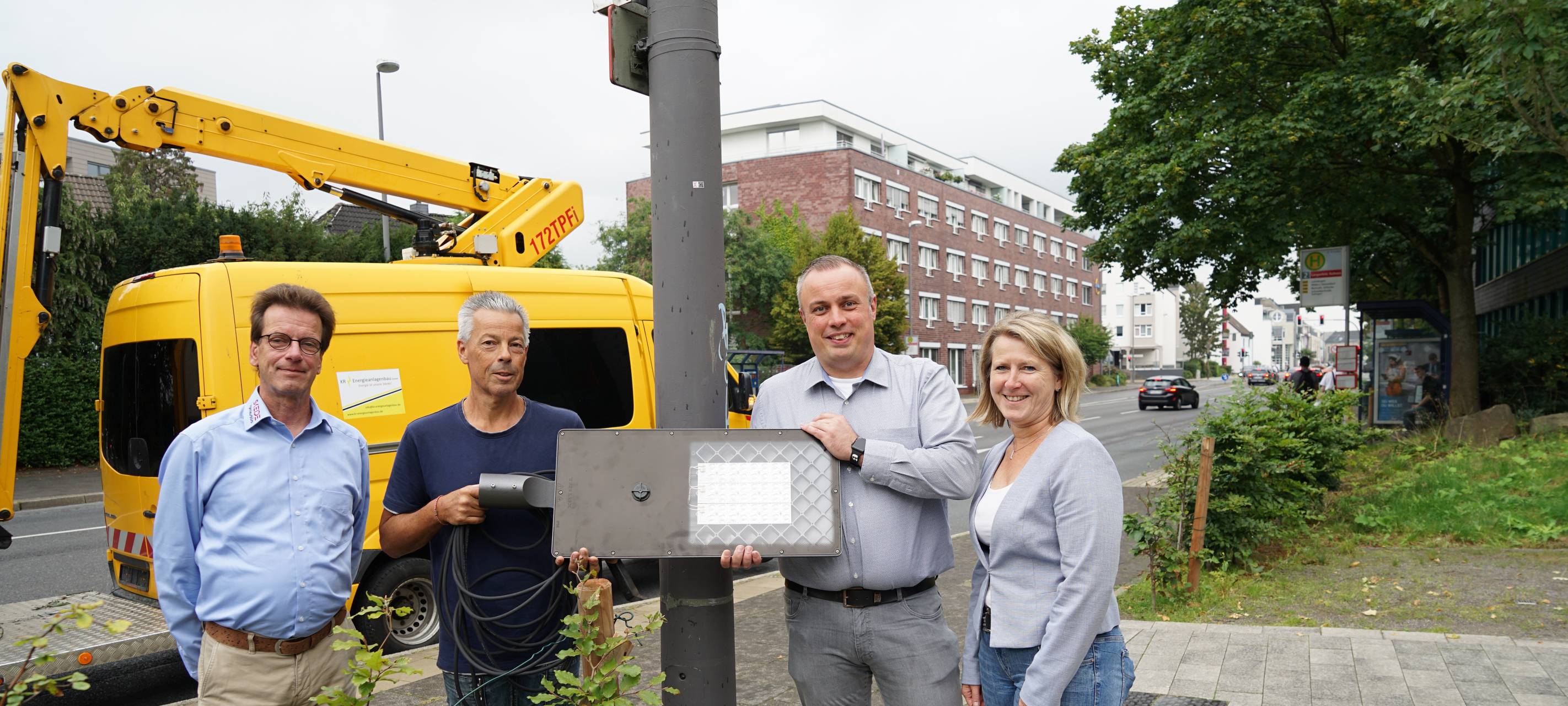 Neue Lampen für Langenfelds Straßenlaternen