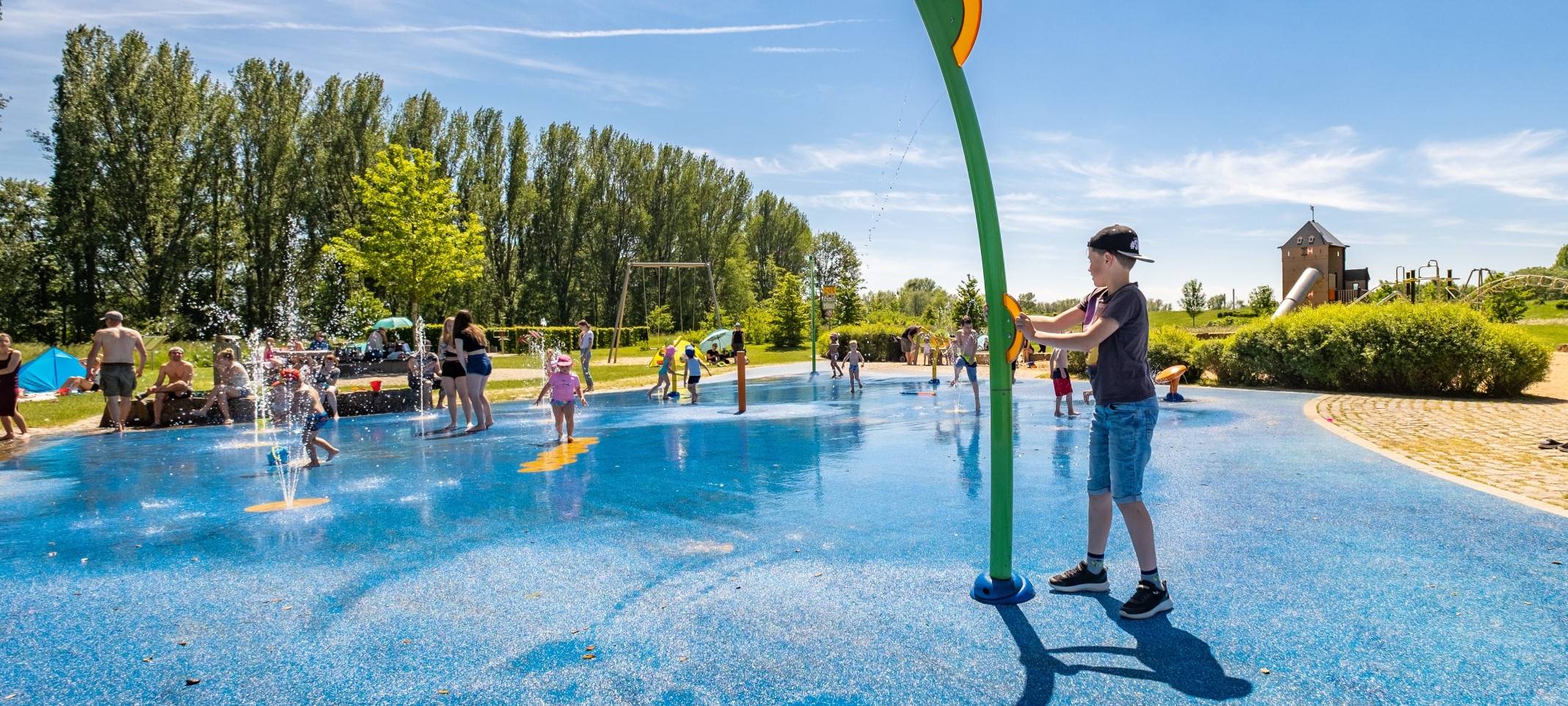 Winterpause für Monheimer Wasserspielplätze