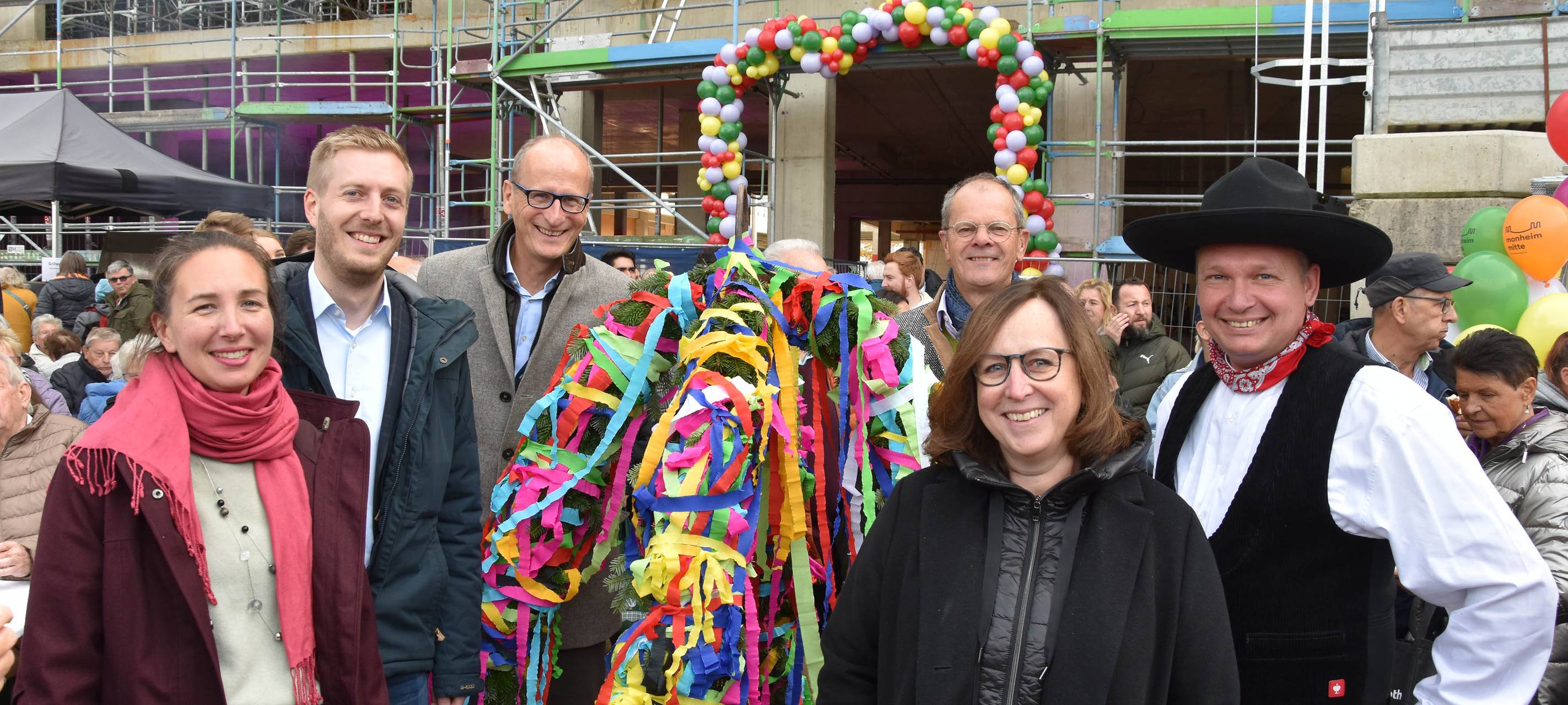 Richtfest am Monheimer Tor