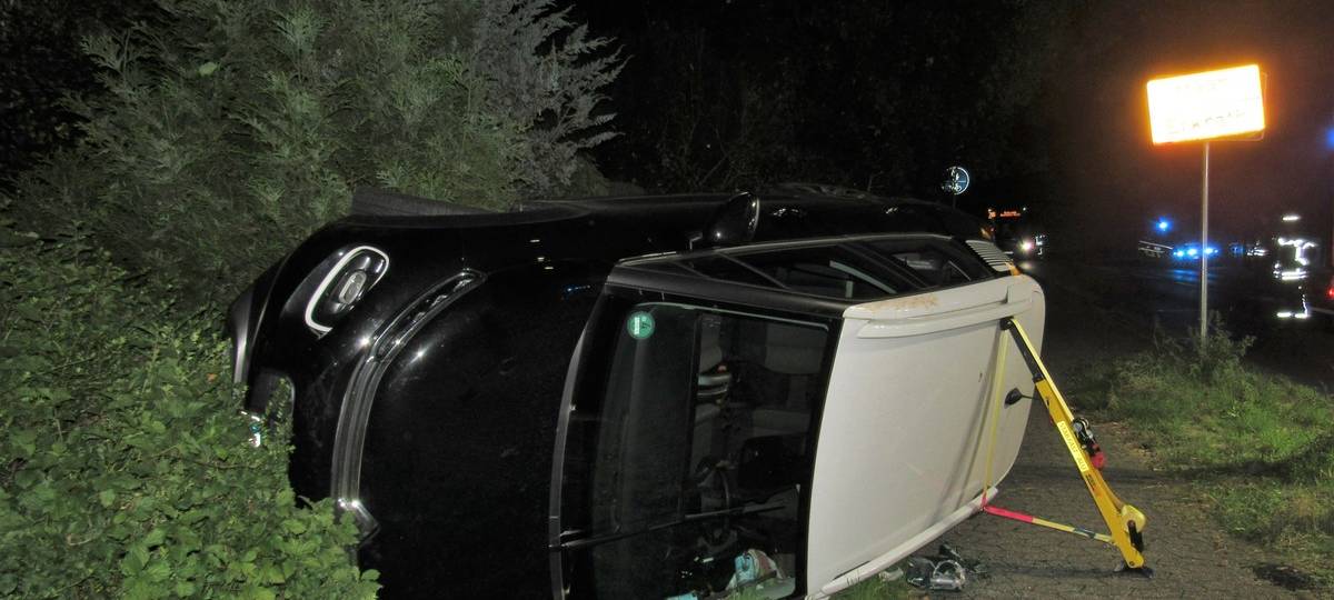 Erkrath: Unfall wegen medizinischem Notfall