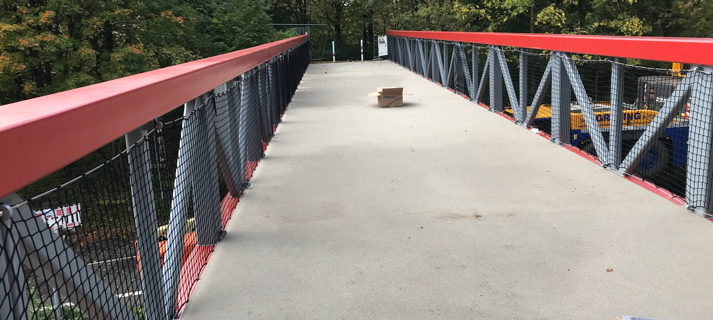 Neue Brücke in Erkrath noch zu unsicher