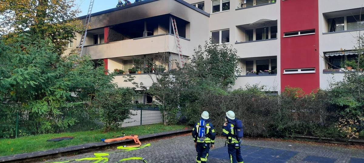 Hochdahl: Zigarette wohl Auslöser für Wohnungsbrand