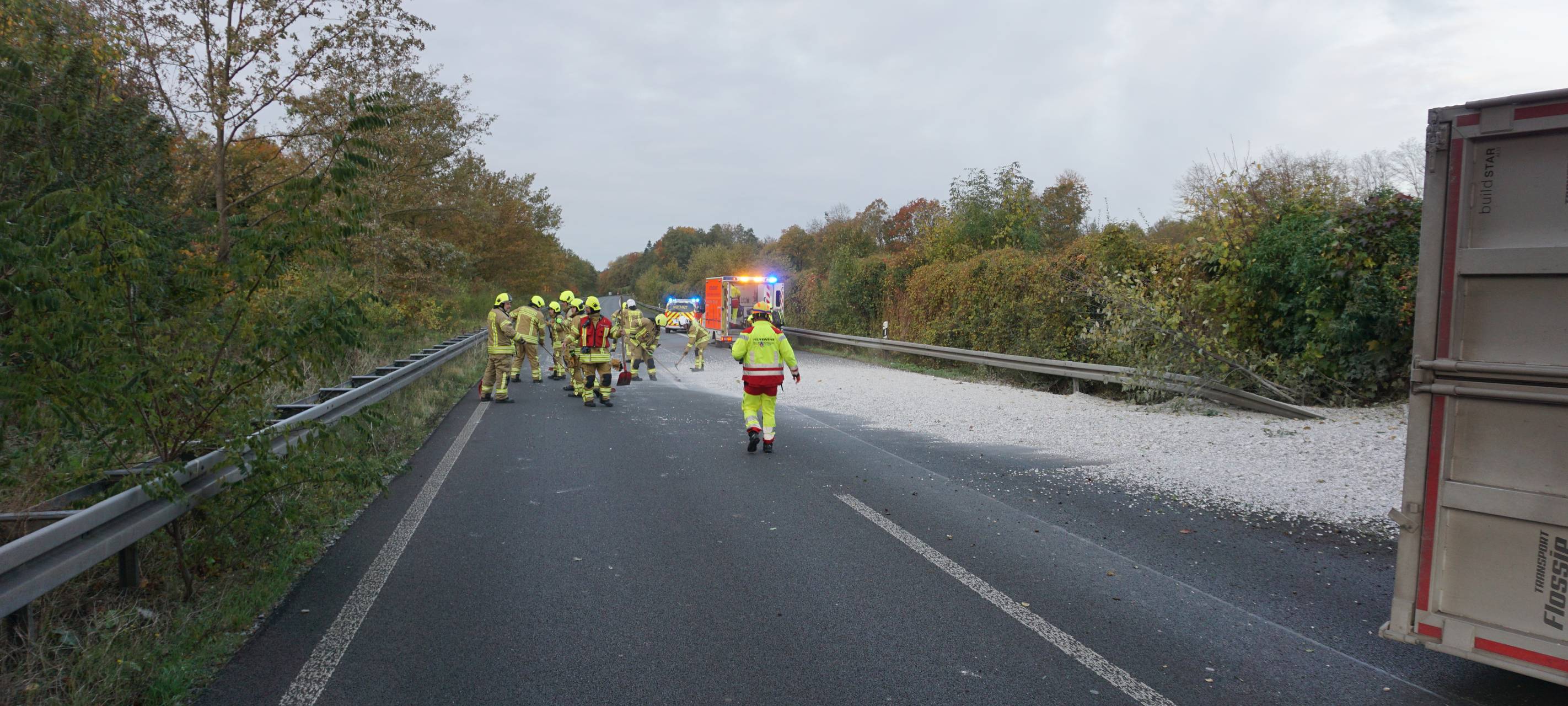LKW-Unfall auf A44 bei Ratingen