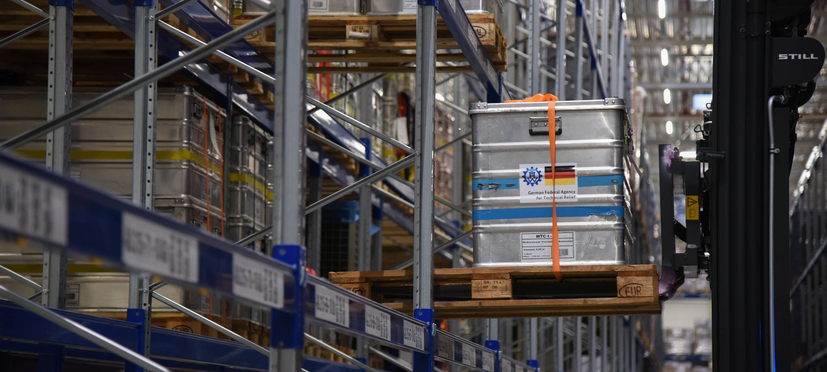 THW-Lager für Auslands-Einsätze zieht nach Hilden