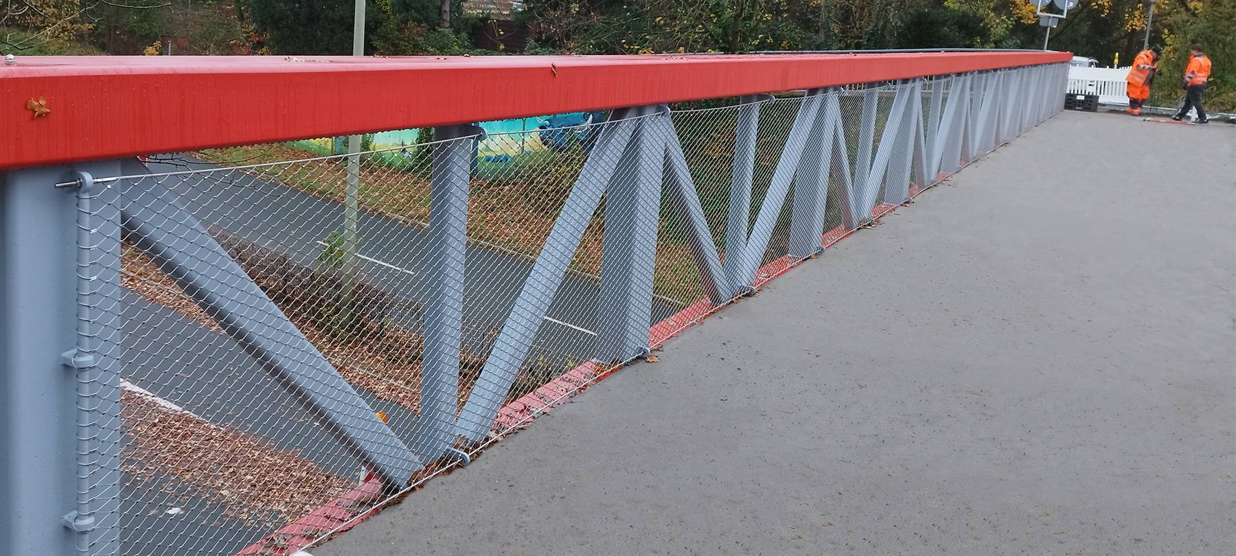 Hochdahl: Neue Brücke über Haaner Straße eröffnet