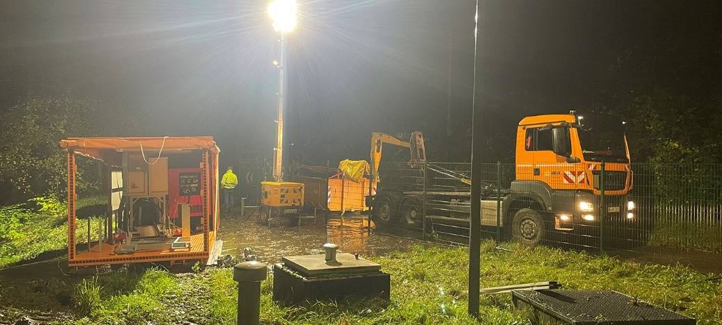 Wülfrath: Kaputte Pumpleitung sorgt für Sperrungen