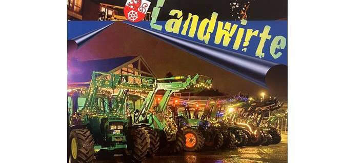 03.12.2023 Lichterfahrt der Landwirte in Ratingen