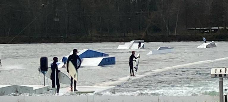 NRW Surf-Cup in der Wasserskianlage Langenfeld