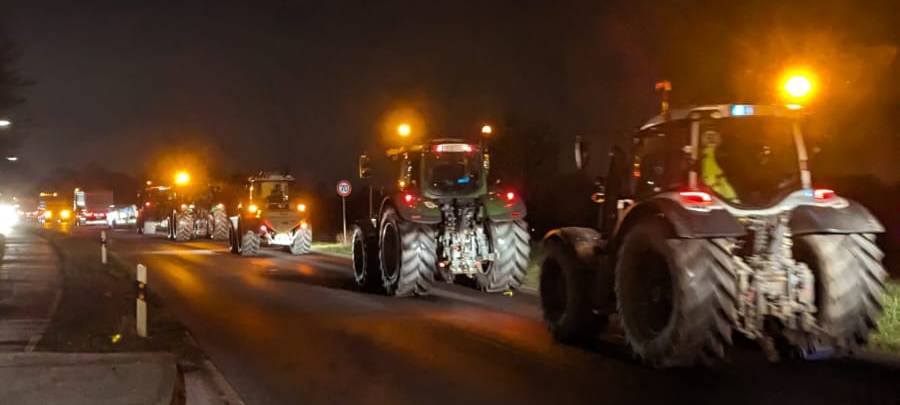 Logistiker aus dem Kreis Mettmann bei Großdemo in Berlin