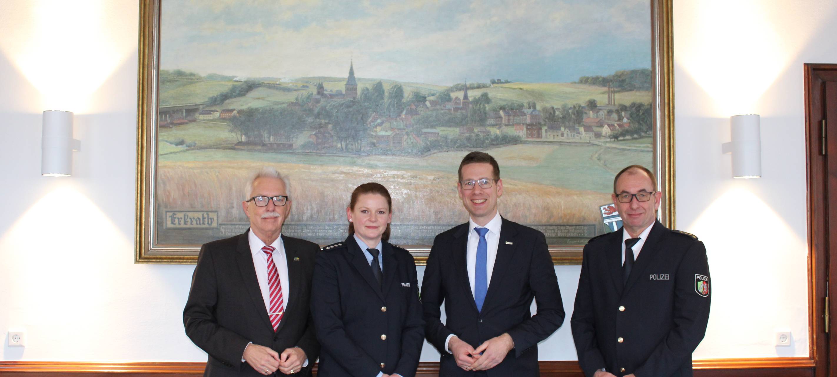 Neue Leiterin der Erkrather Polizeiwache