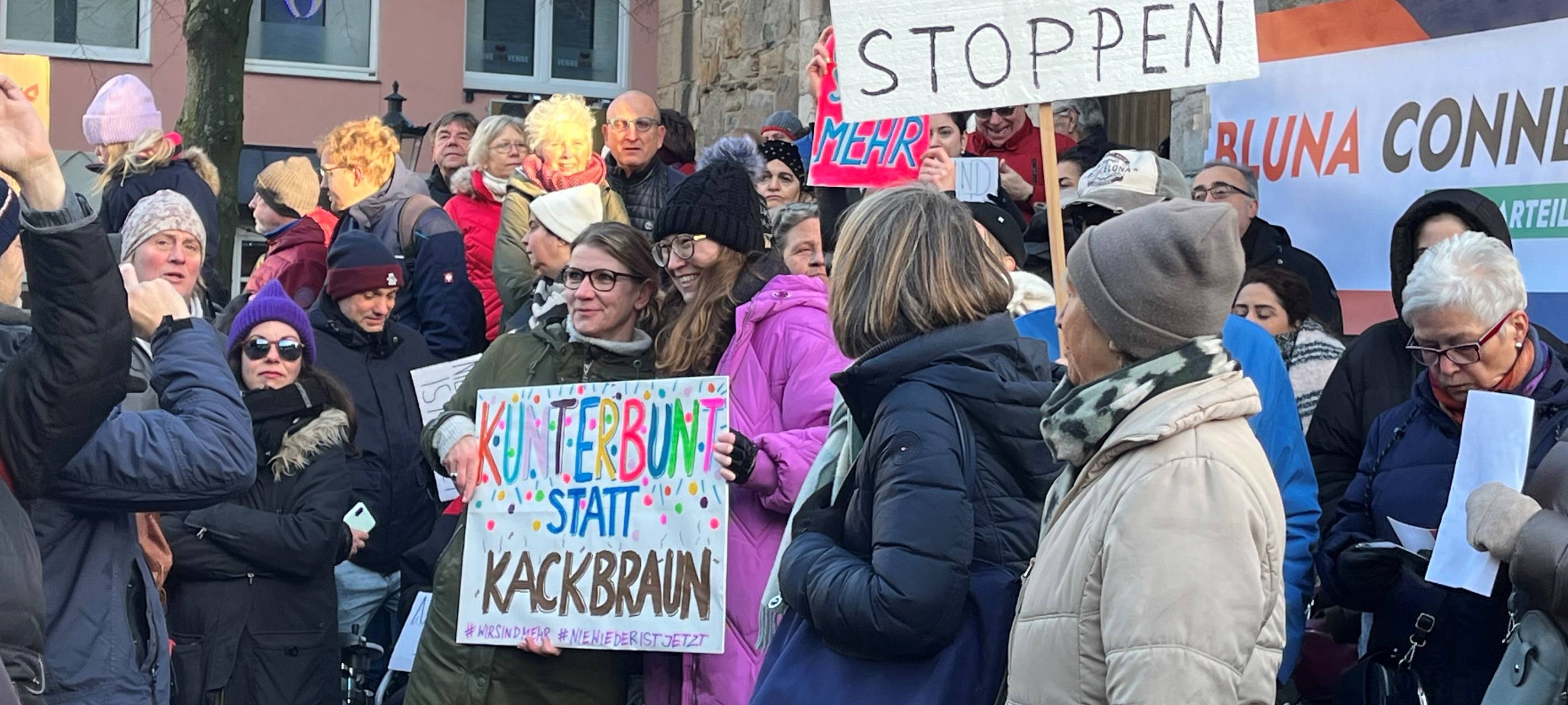 Weitere Demos im Kreis Mettmann vor der Wahl