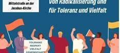 Demos gegen Rechtsextremismus