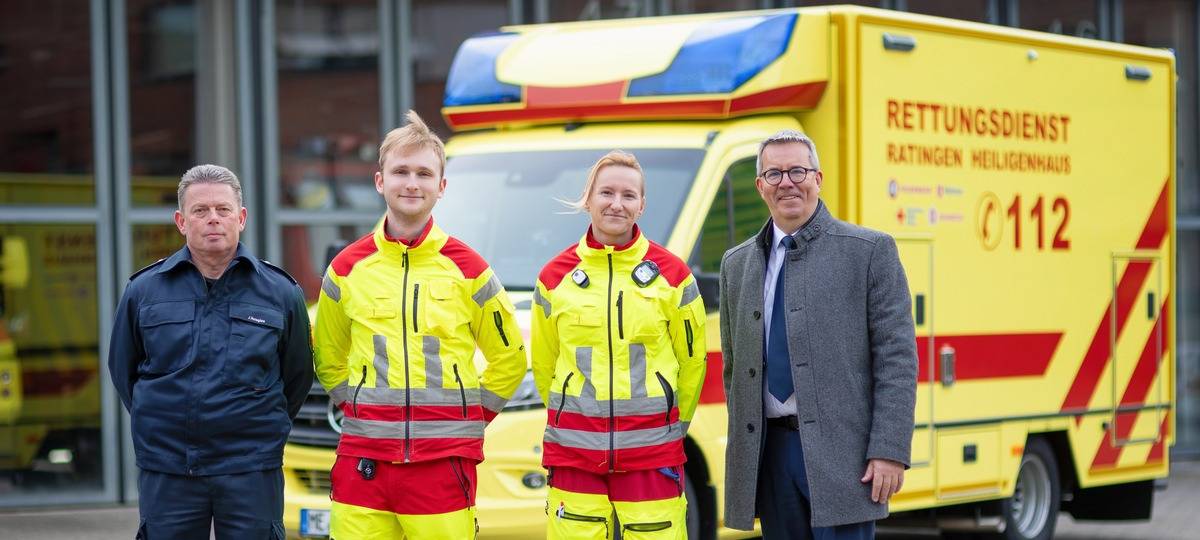 Neuer Rettungswagen im Einsatz