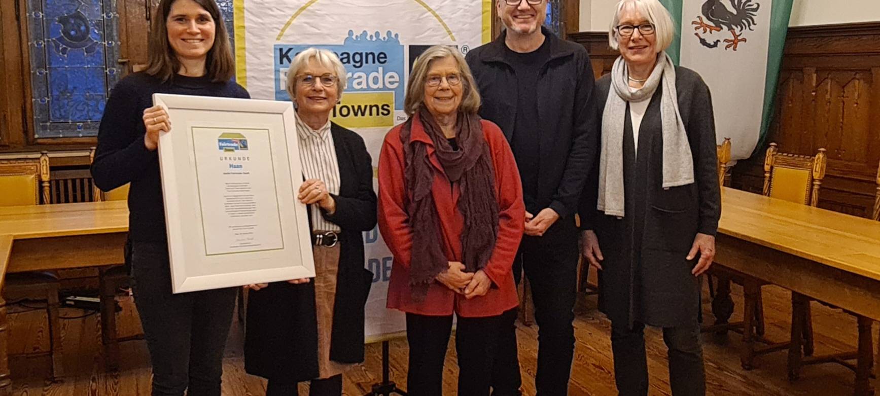 Haan bleibt weiterhin "Fairtrade-Stadt"