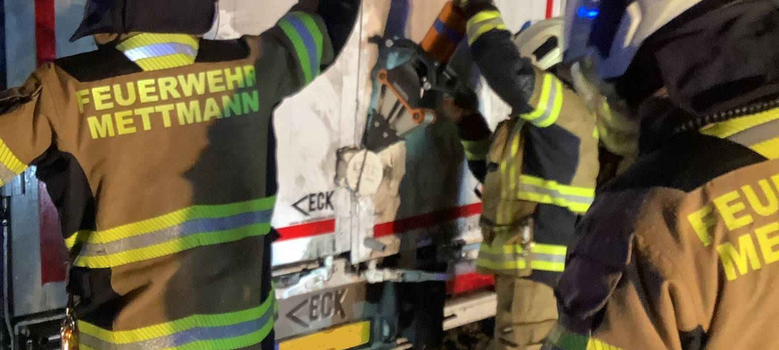 LKW-Unfall auf der A3 bei Ratingen