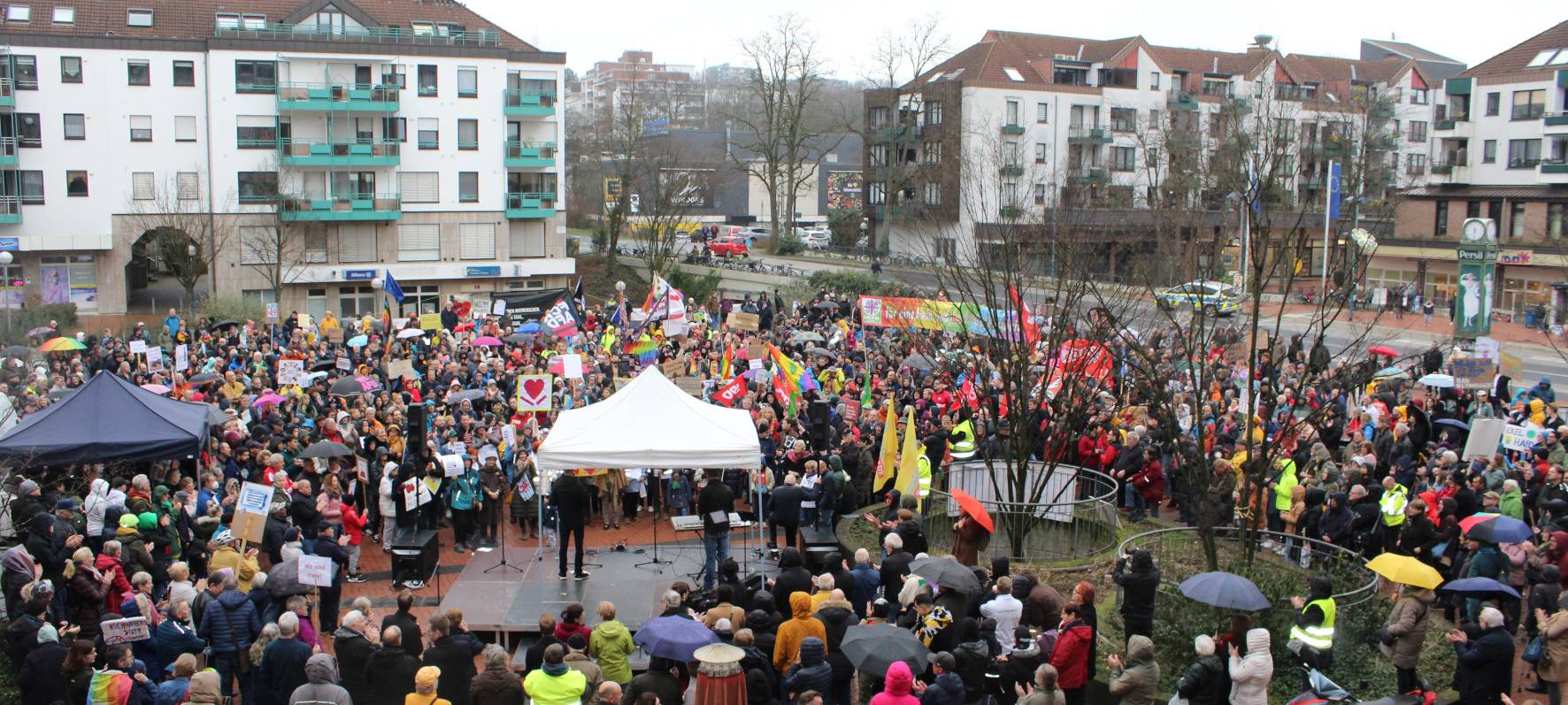 "Wülfrath zeigt Haltung": Demo gegen Rechtsextremismus