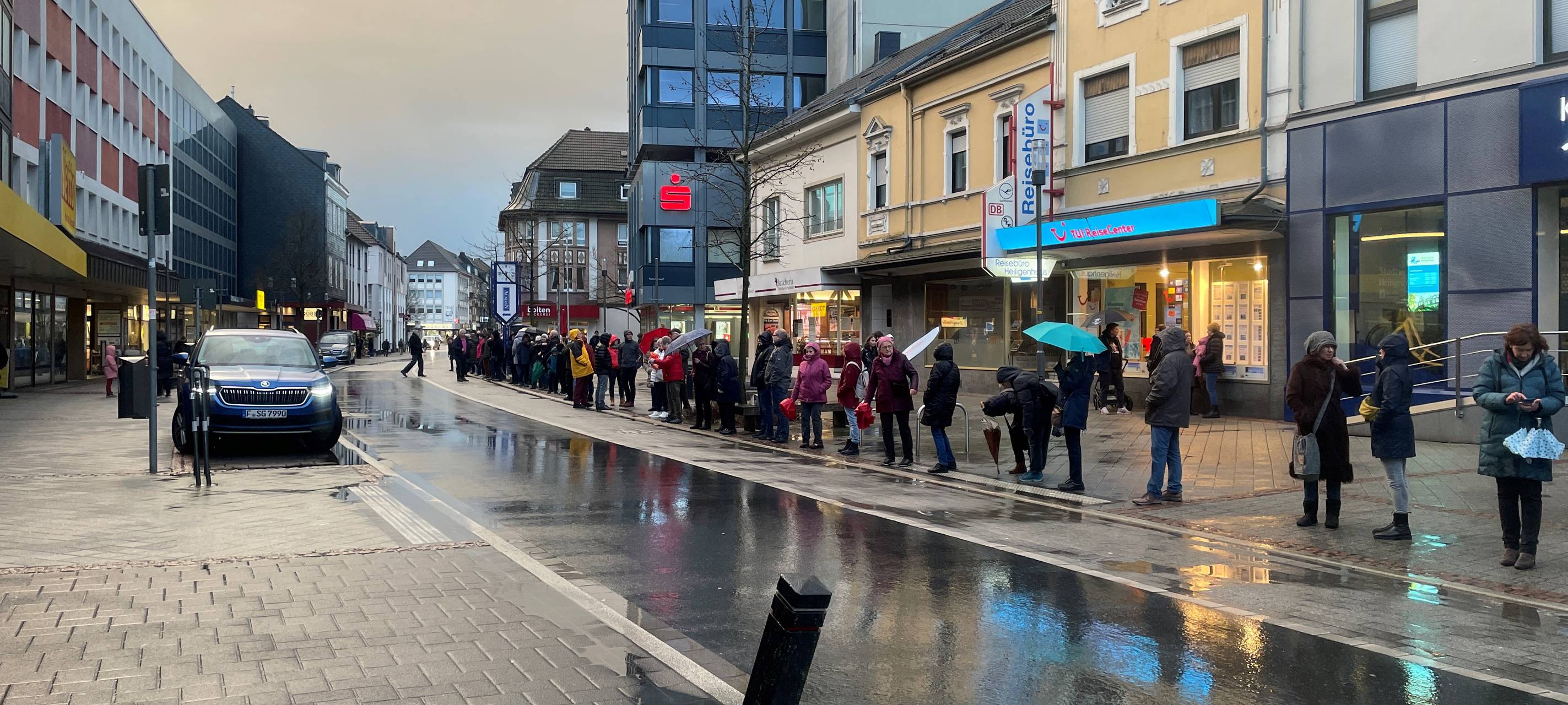Demonstration für Demokratie in Heiligenhaus