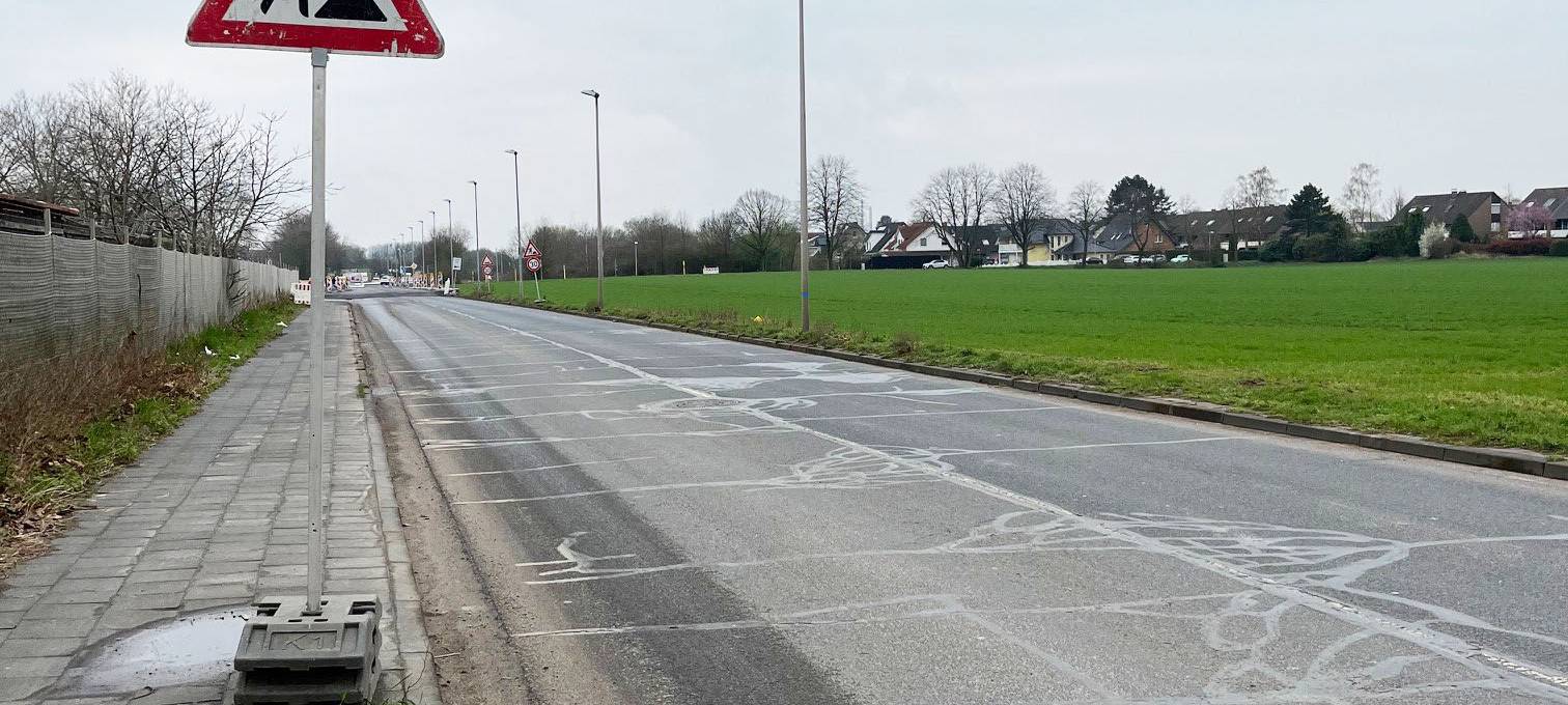 Einschränkungen auf Alfred-Nobel-Straße