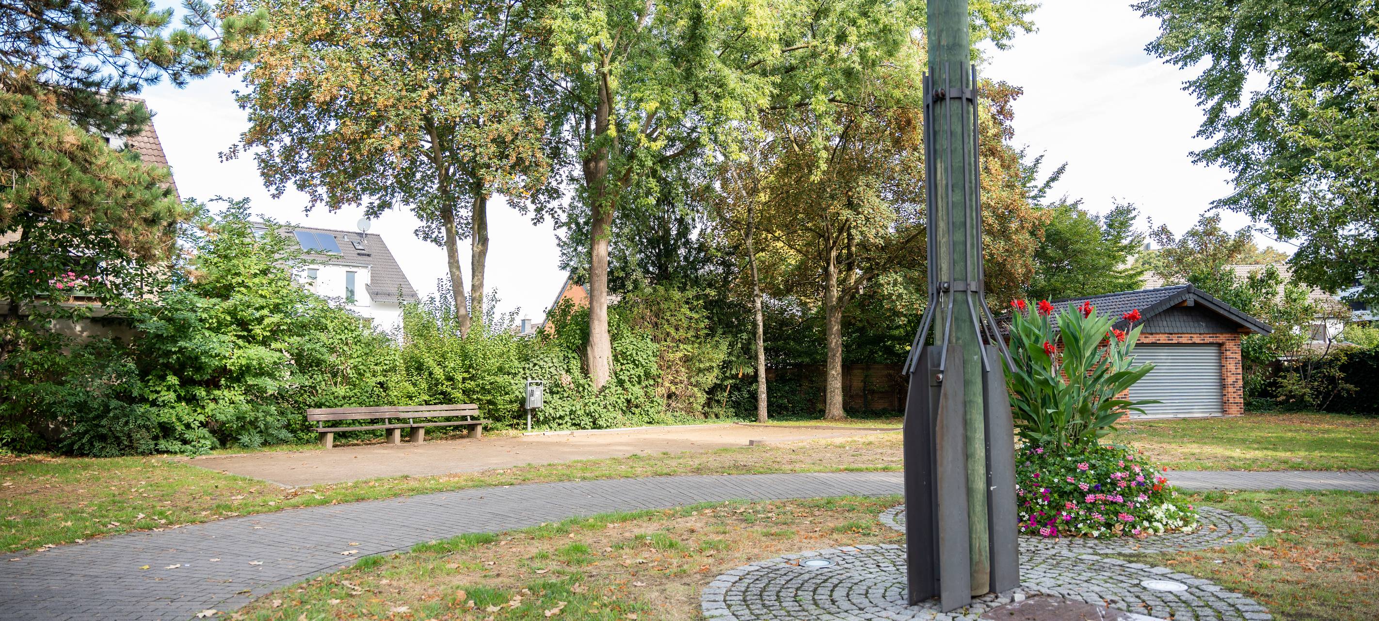 Baumberg: Dorfplatz bekommt neues Gesicht