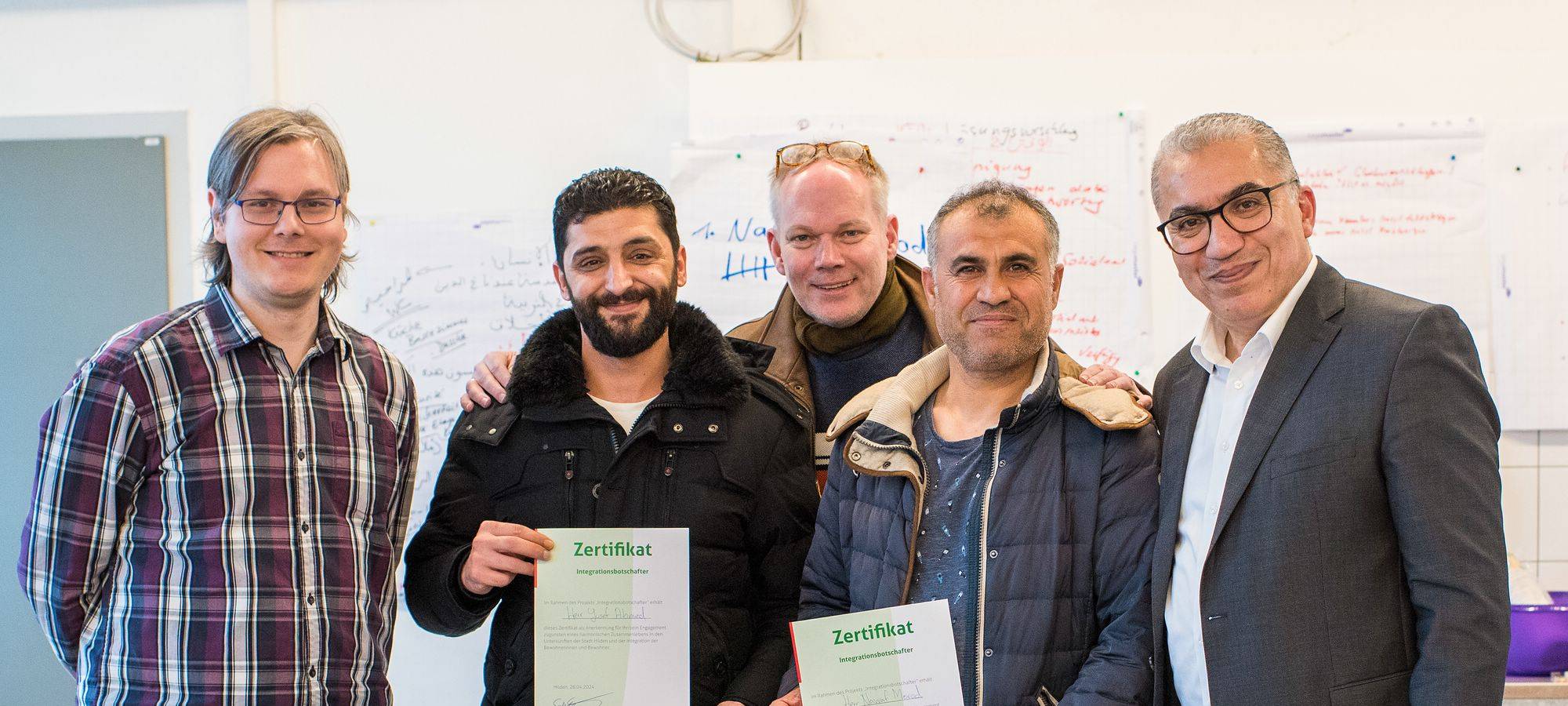 Neue Integrationsbotschafter in Hilden