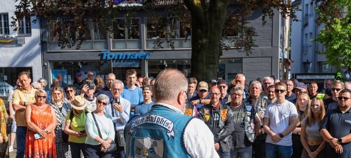 Gedenkveranstaltung zum Jahrestag des Ratinger Anschlags