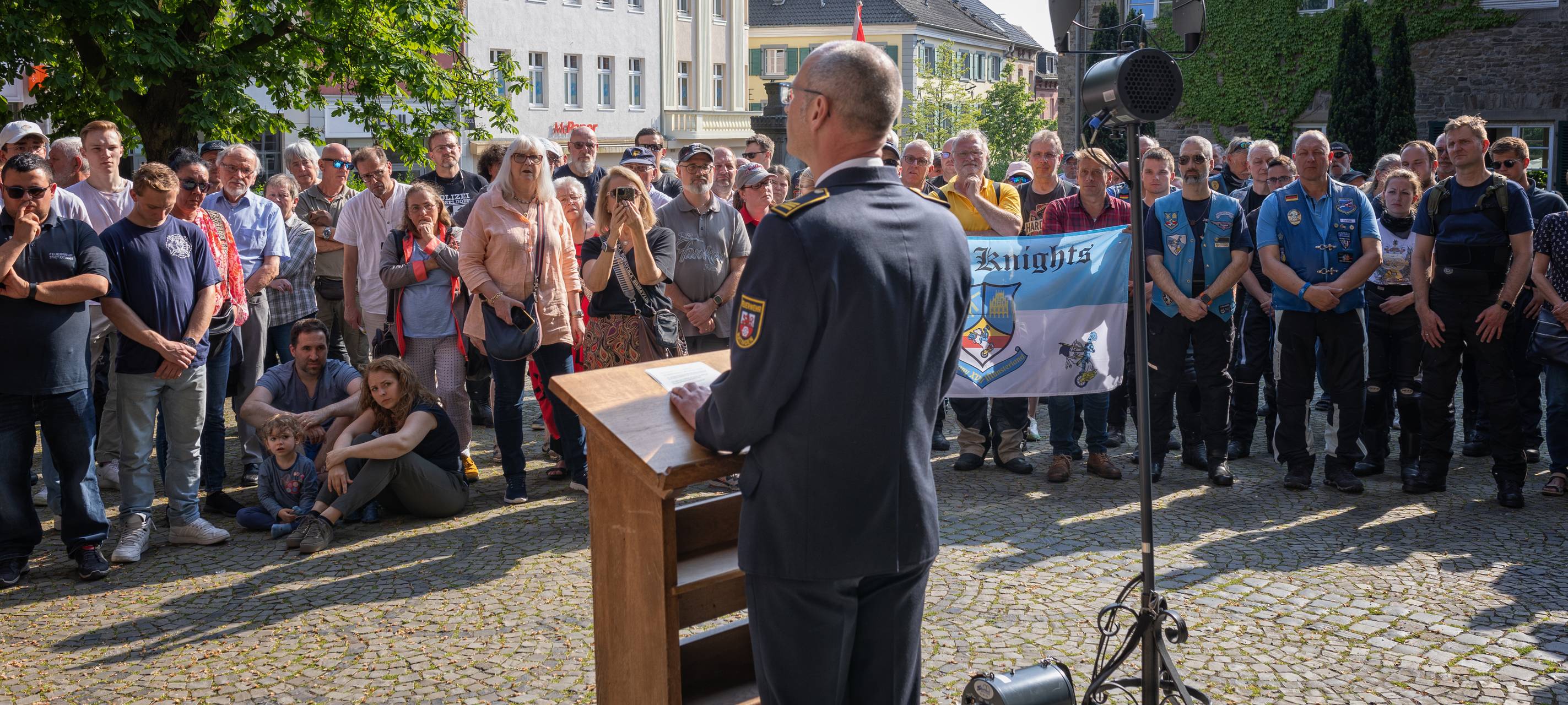 Gedenkveranstaltung zum Jahrestag des Ratinger Anschlags