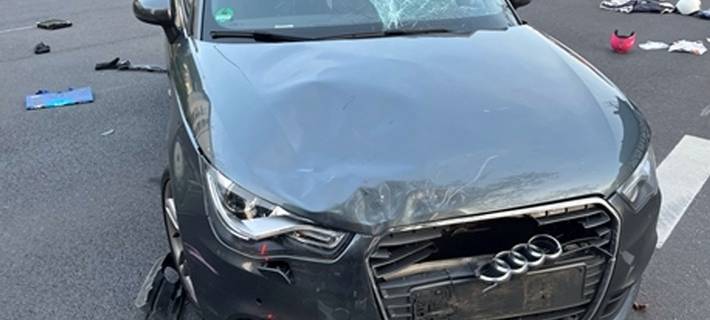 Vater-Tochter-Motorradunfall in Velbert