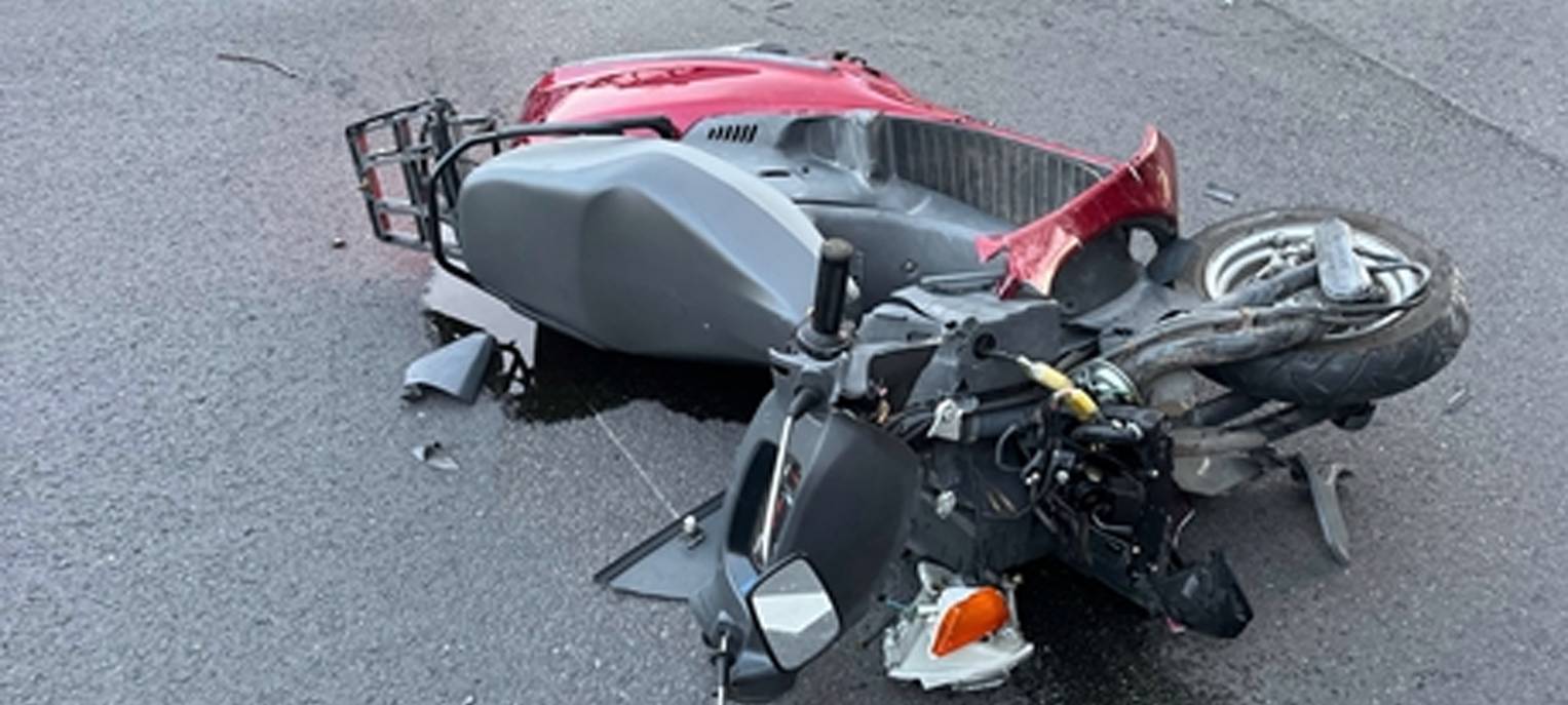Vater-Tochter-Motorradunfall in Velbert
