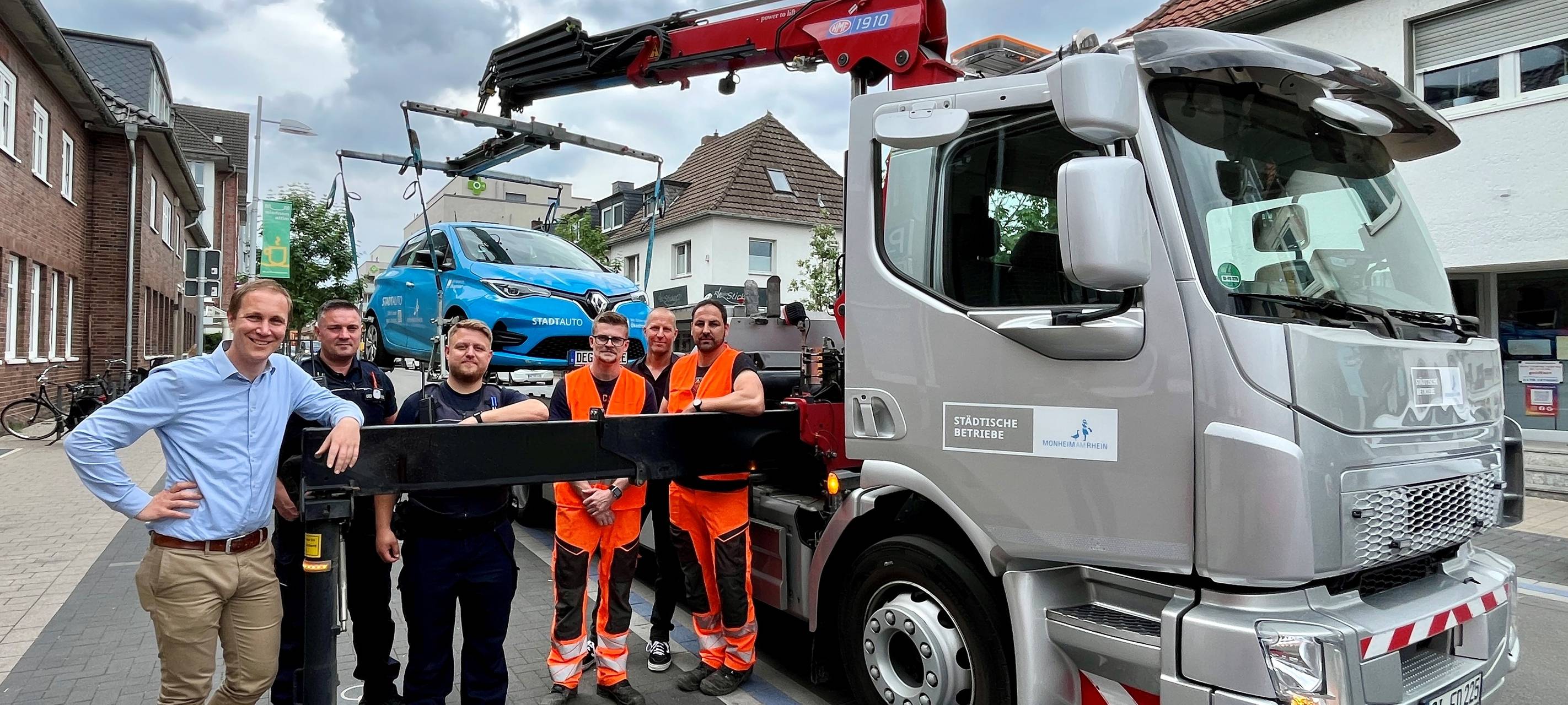 Neuer Abschleppwagen für Monheimer Falschparker