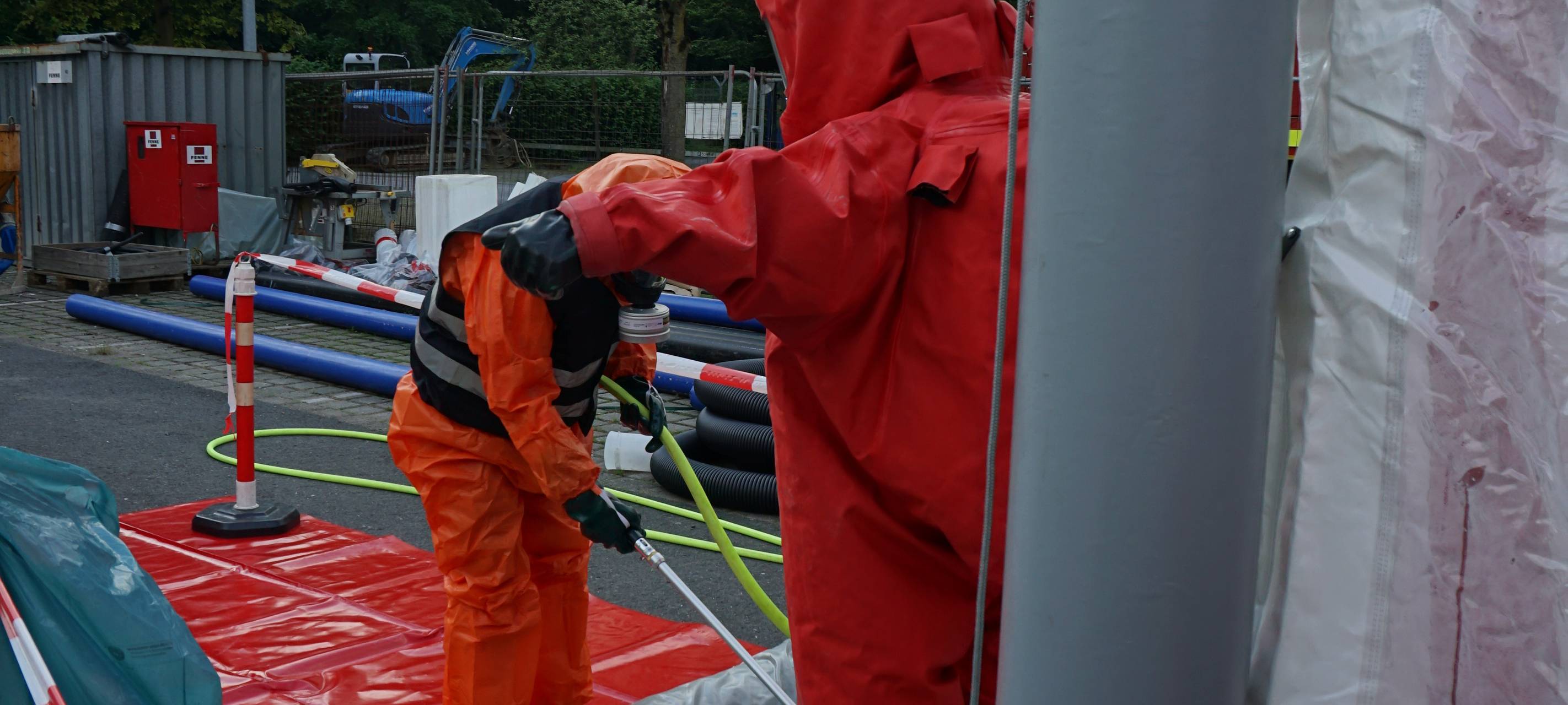 Feuerwehreinsatz: Ammoniak ausgetreten