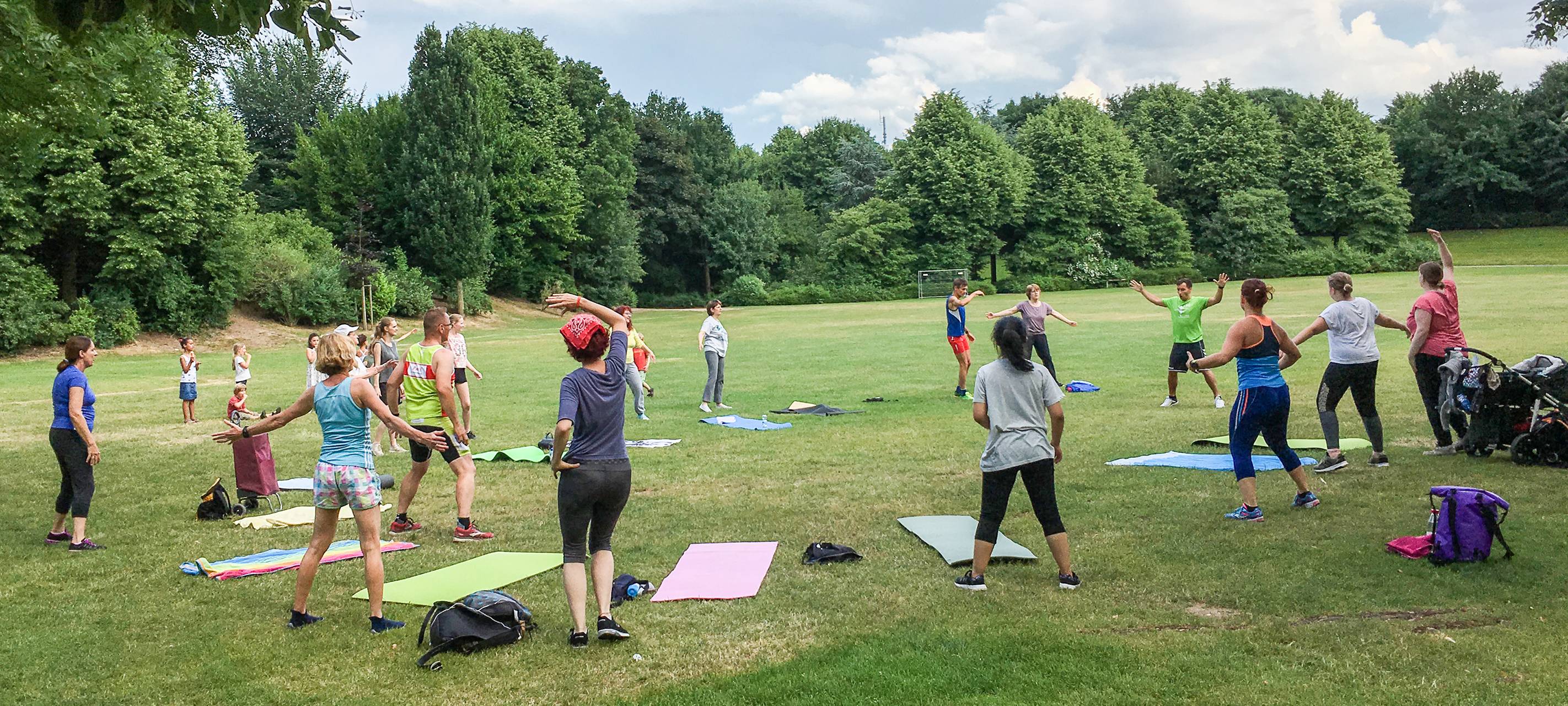 Sport im Park startet heute wieder