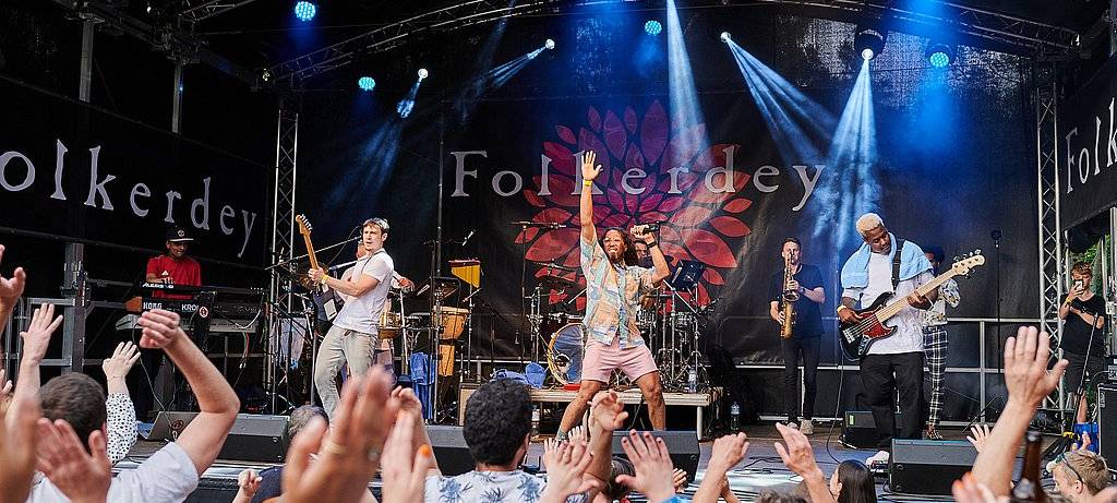 Open-Air-Festival "Folkerdey" in Ratingen
