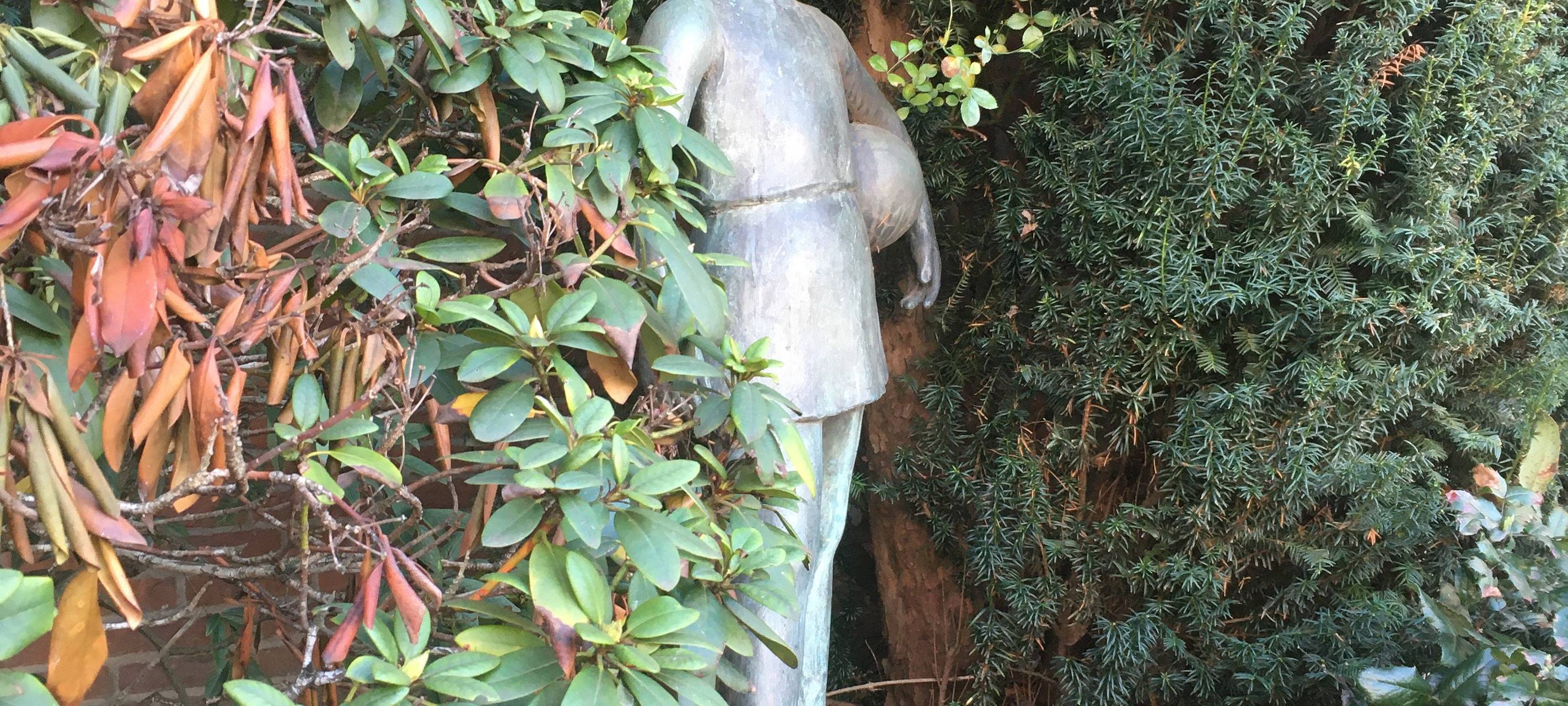 Bronzeskulptur in Monheim entwendet