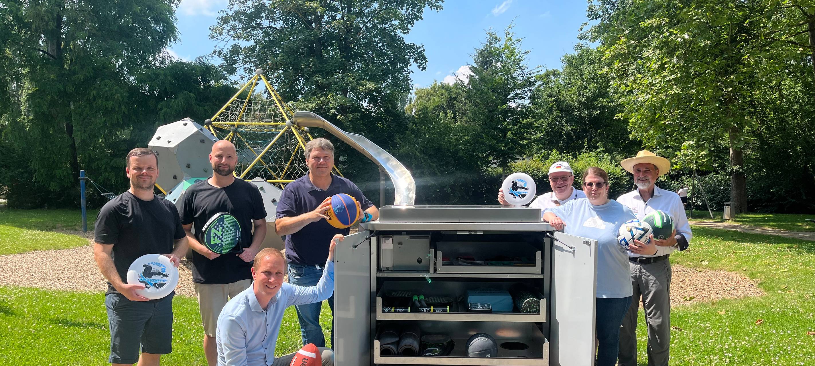 Mobiler Sportgeräteverleih in Monheim