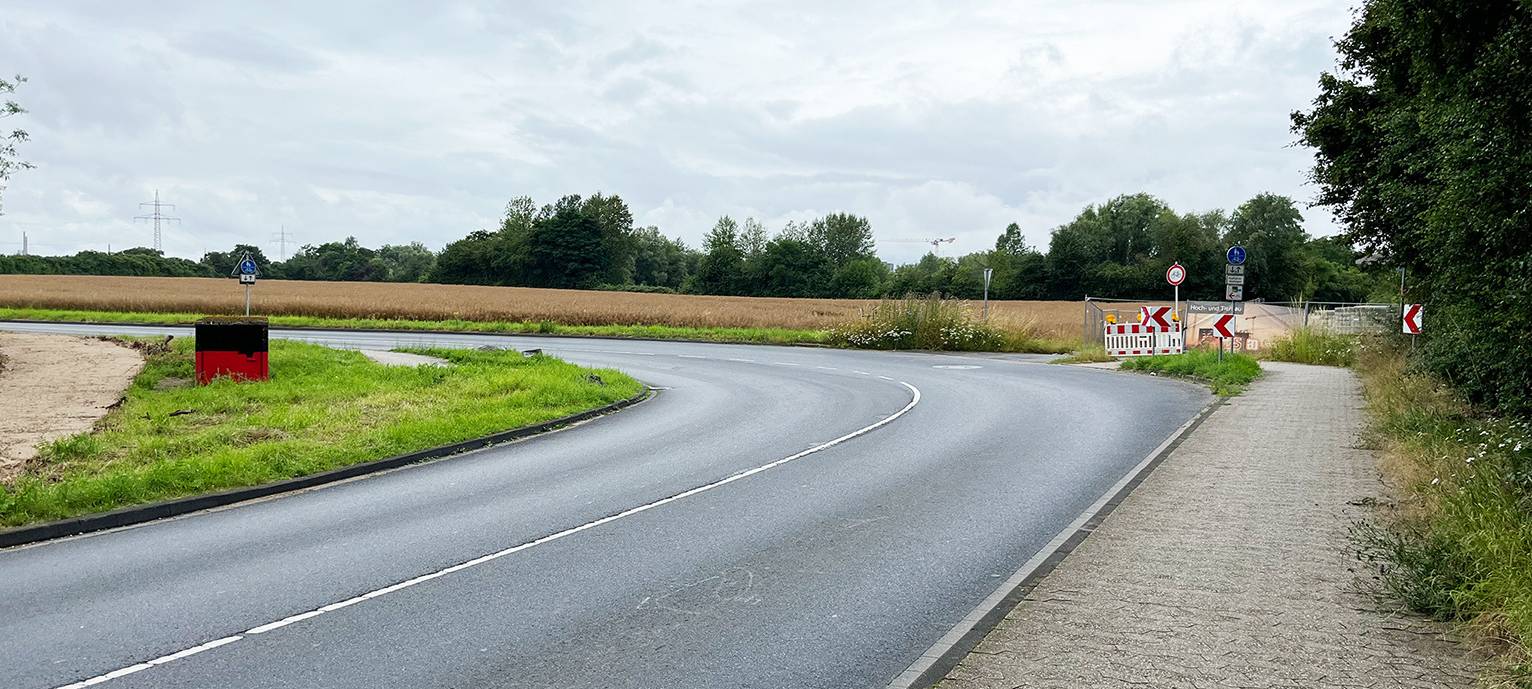 Radschnellweg in Monheim - Bauarbeiten kommen voran