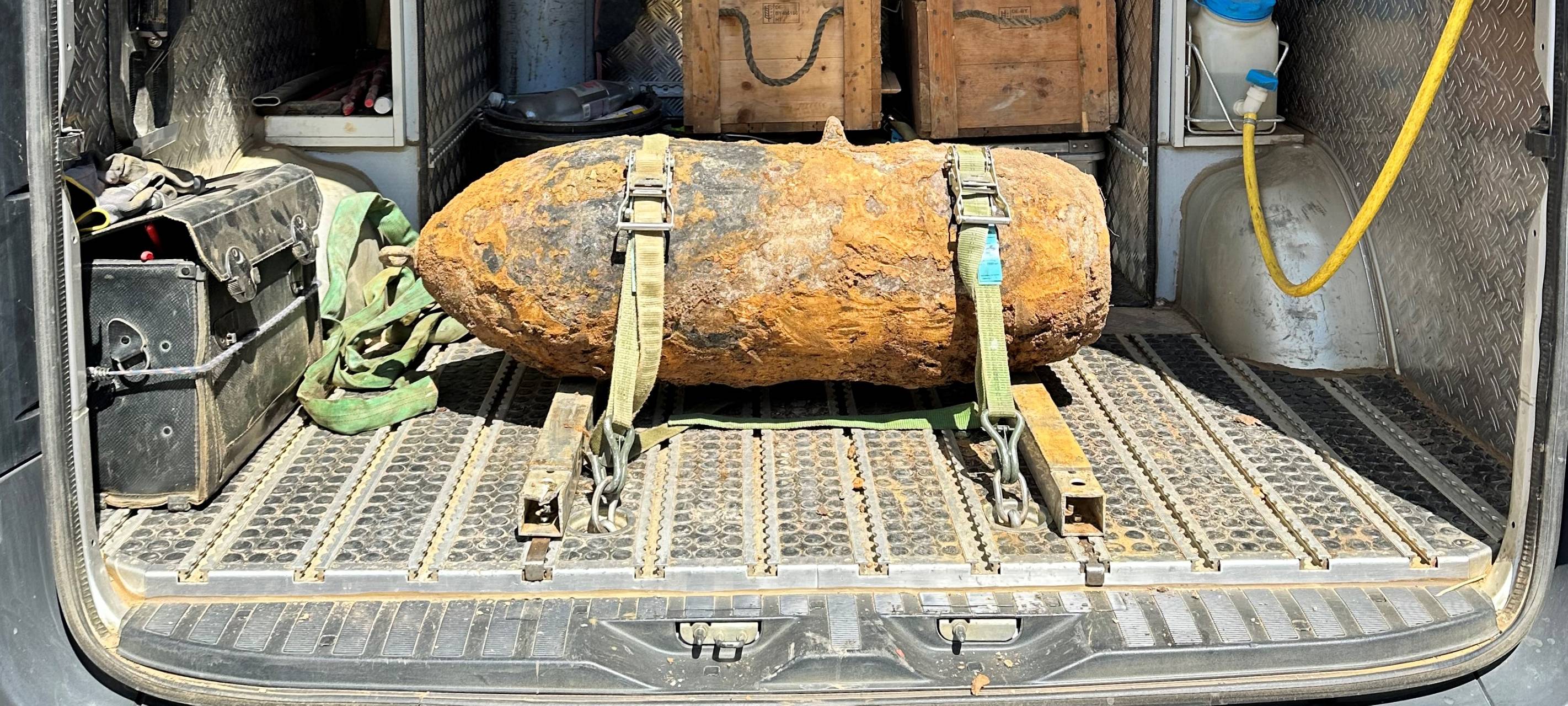 Bombenentschärfung in Mörsenbroich