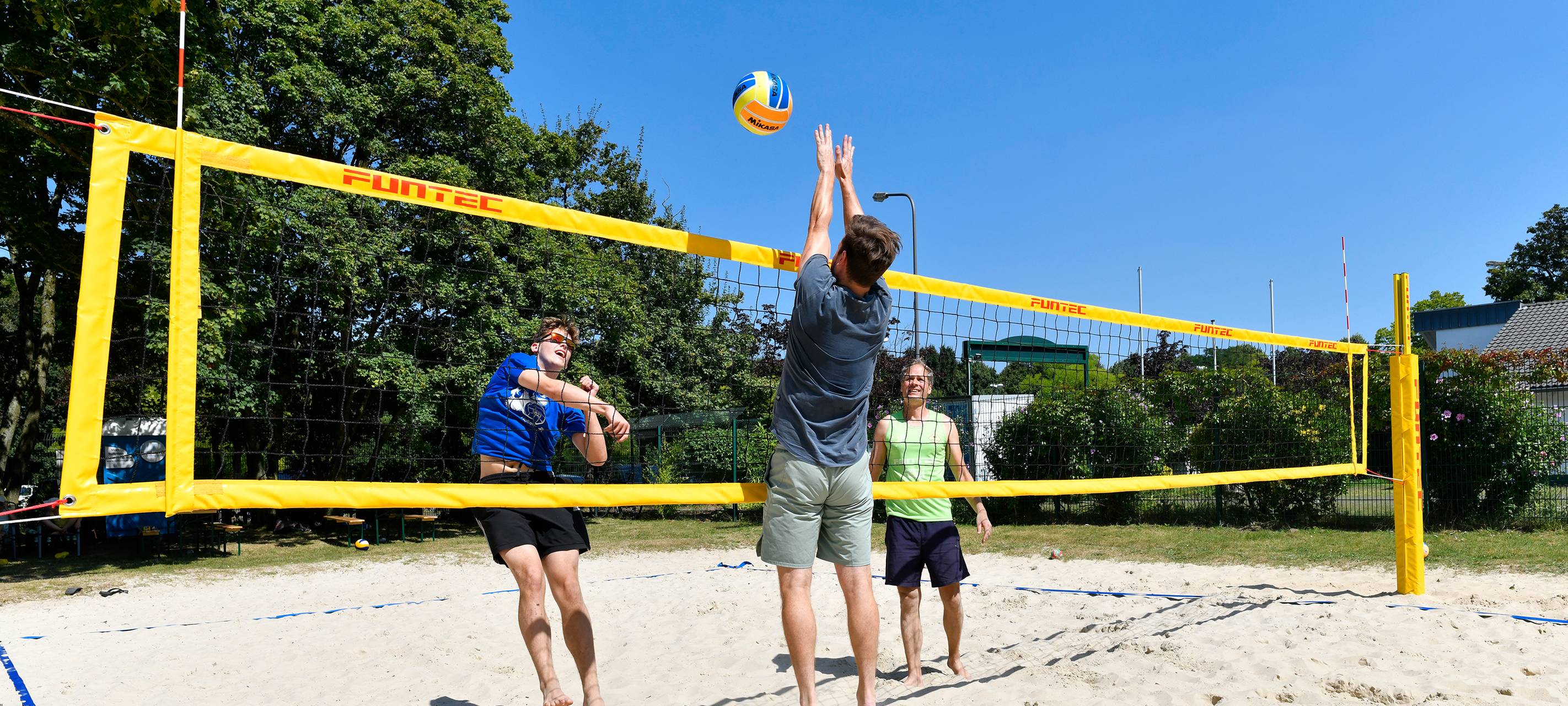 Langenfeld modernisiert Beachvolleyballanlage