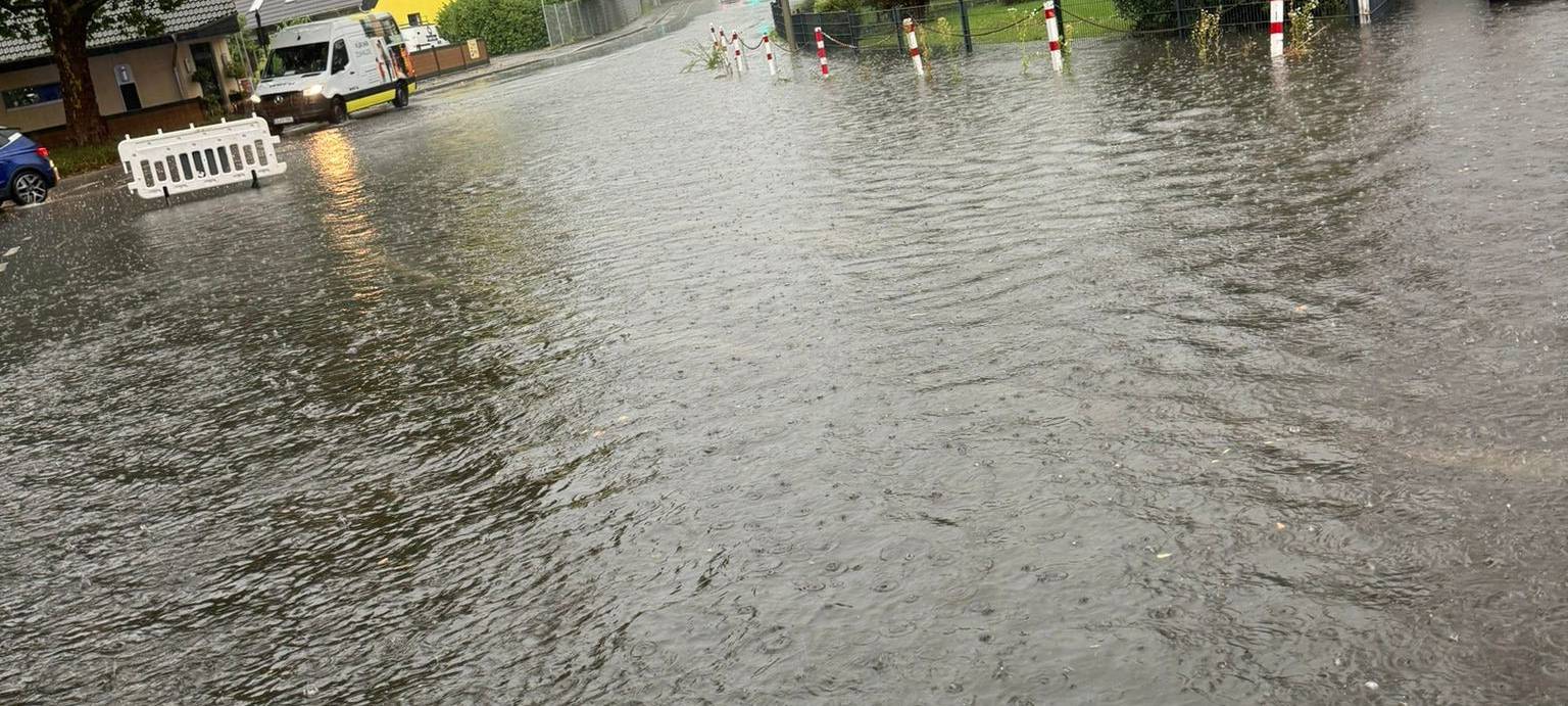Unwetter trifft Ratingen