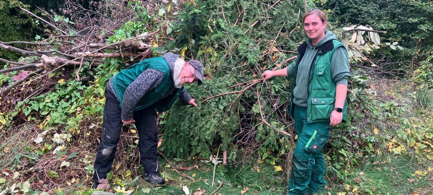 "Igelburgen" auf Ratingens Friedhöfen