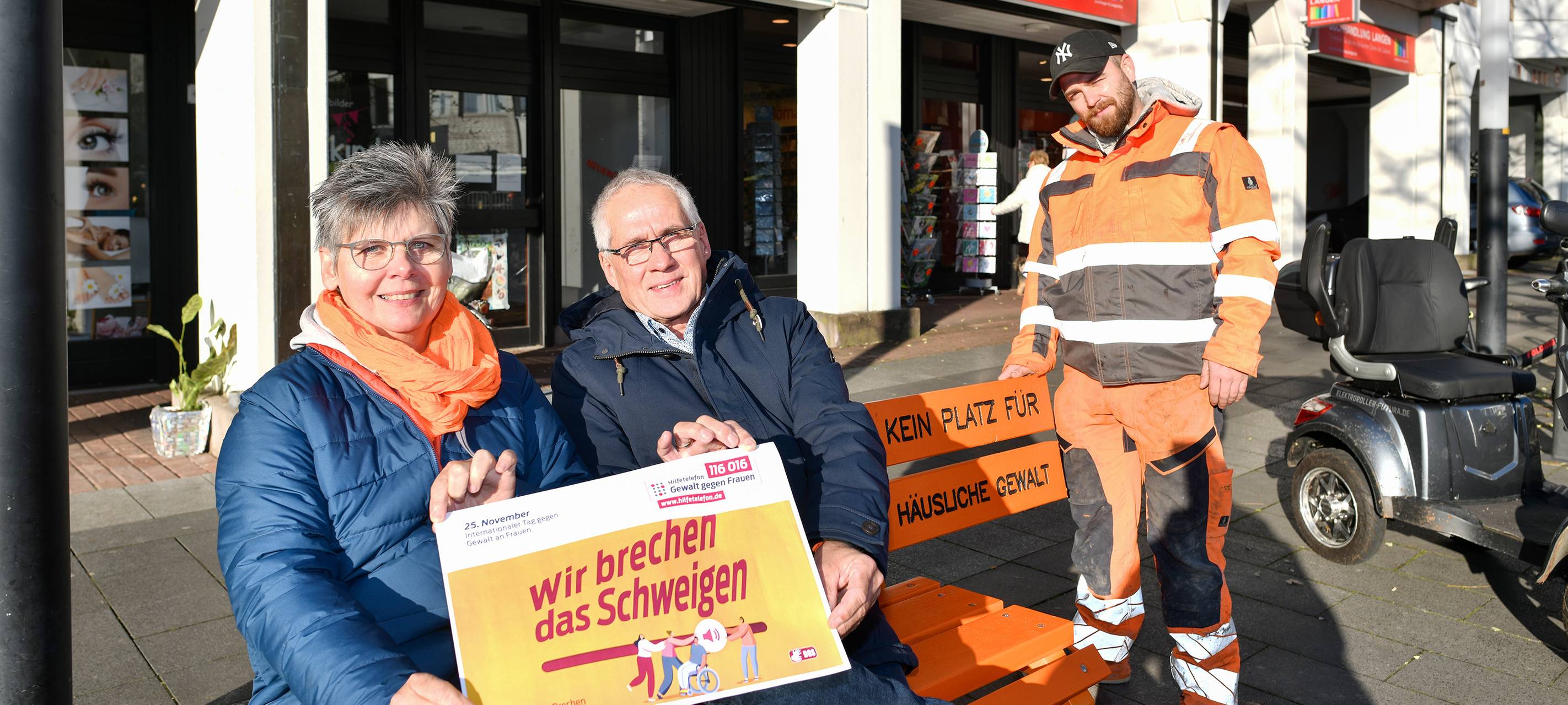 Erkrath sagt nein zu häuslicher Gewalt