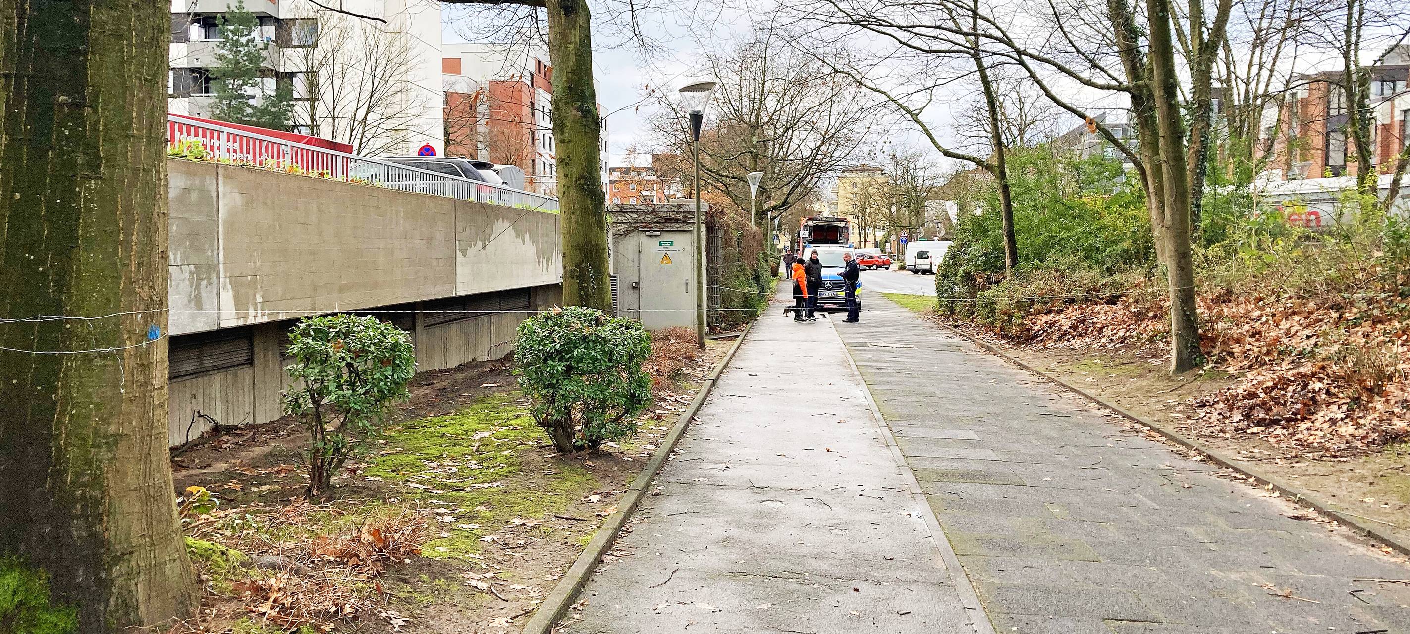 Schon wieder Drahtseile in Erkrath gespannt