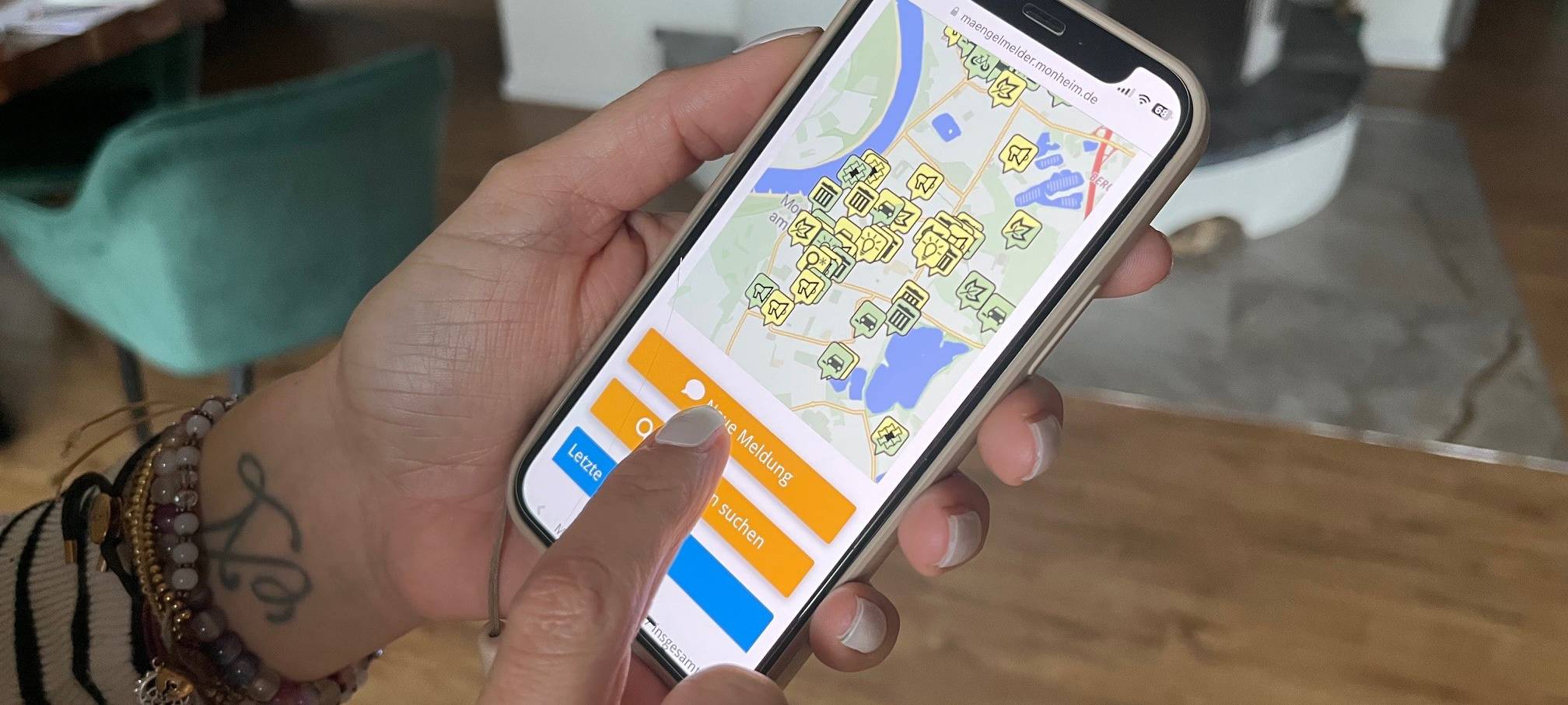 Monheim: Mängelmelder viel genutzt