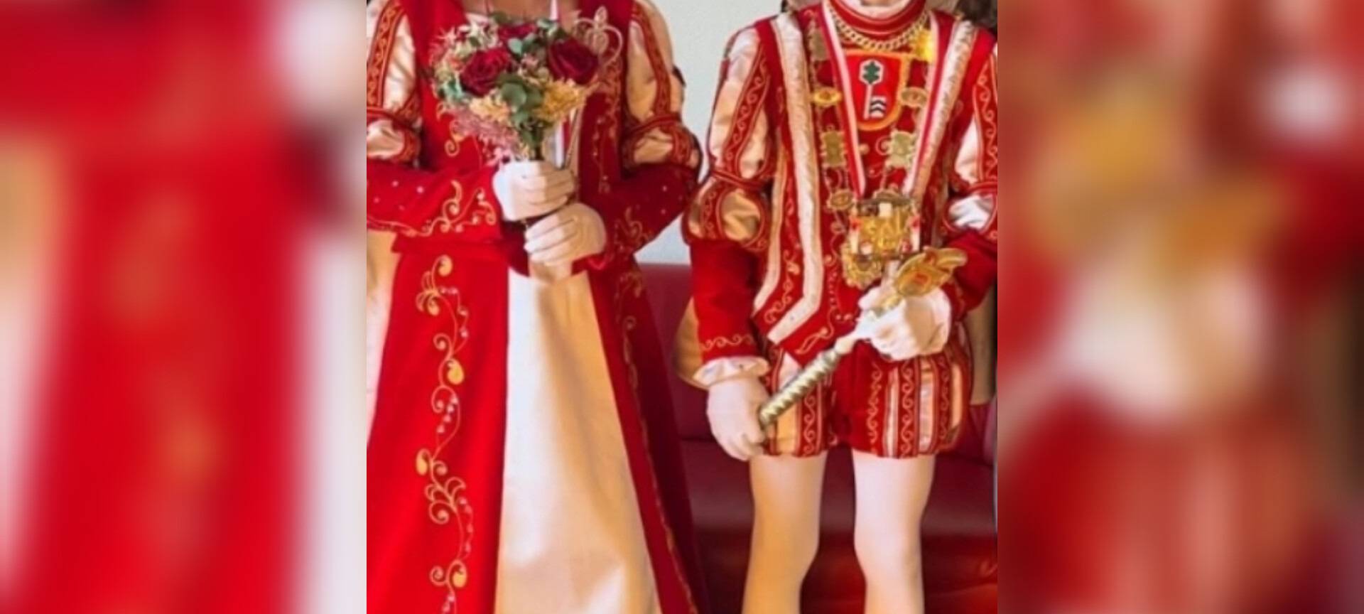 Velberter Kinderprinzenpaar bekommt Karnevalsorden vom Land