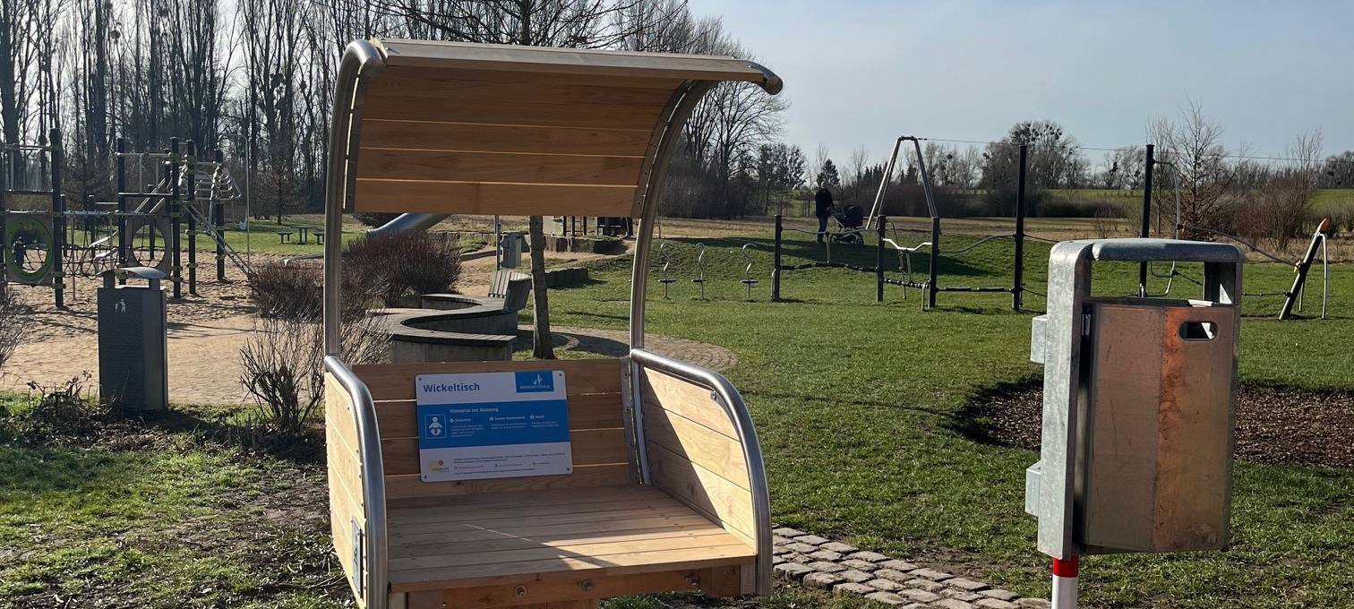 Wickeltische an Monheimer Spielplätzen