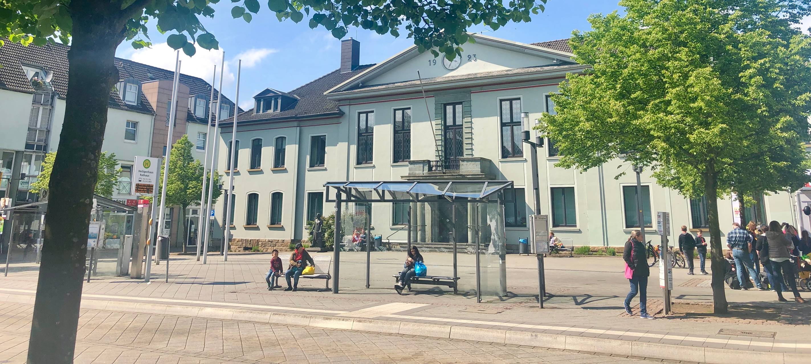 Das Rathaus von Heiligenhaus